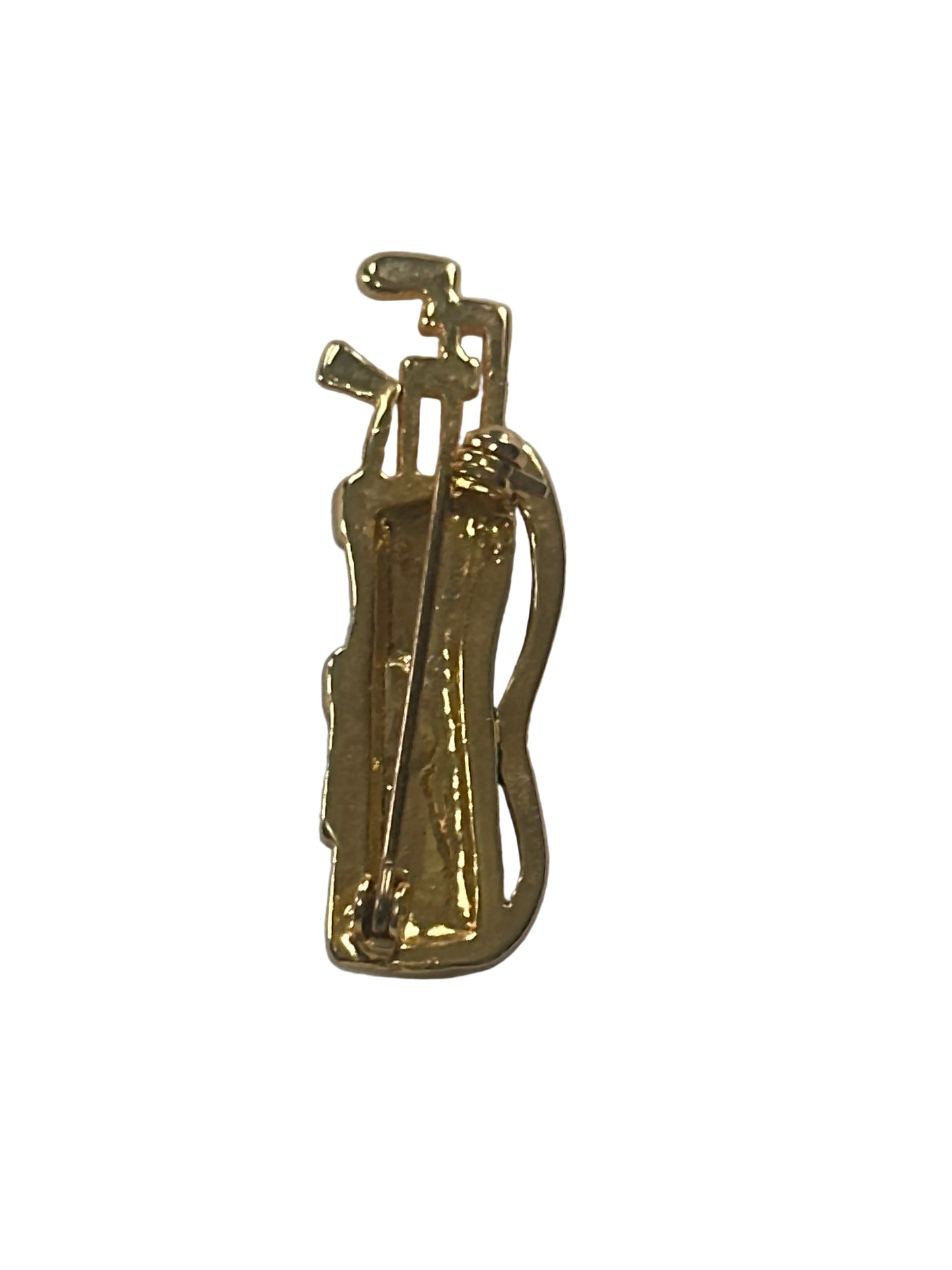 Vintage Cabouchon golf bag brooch