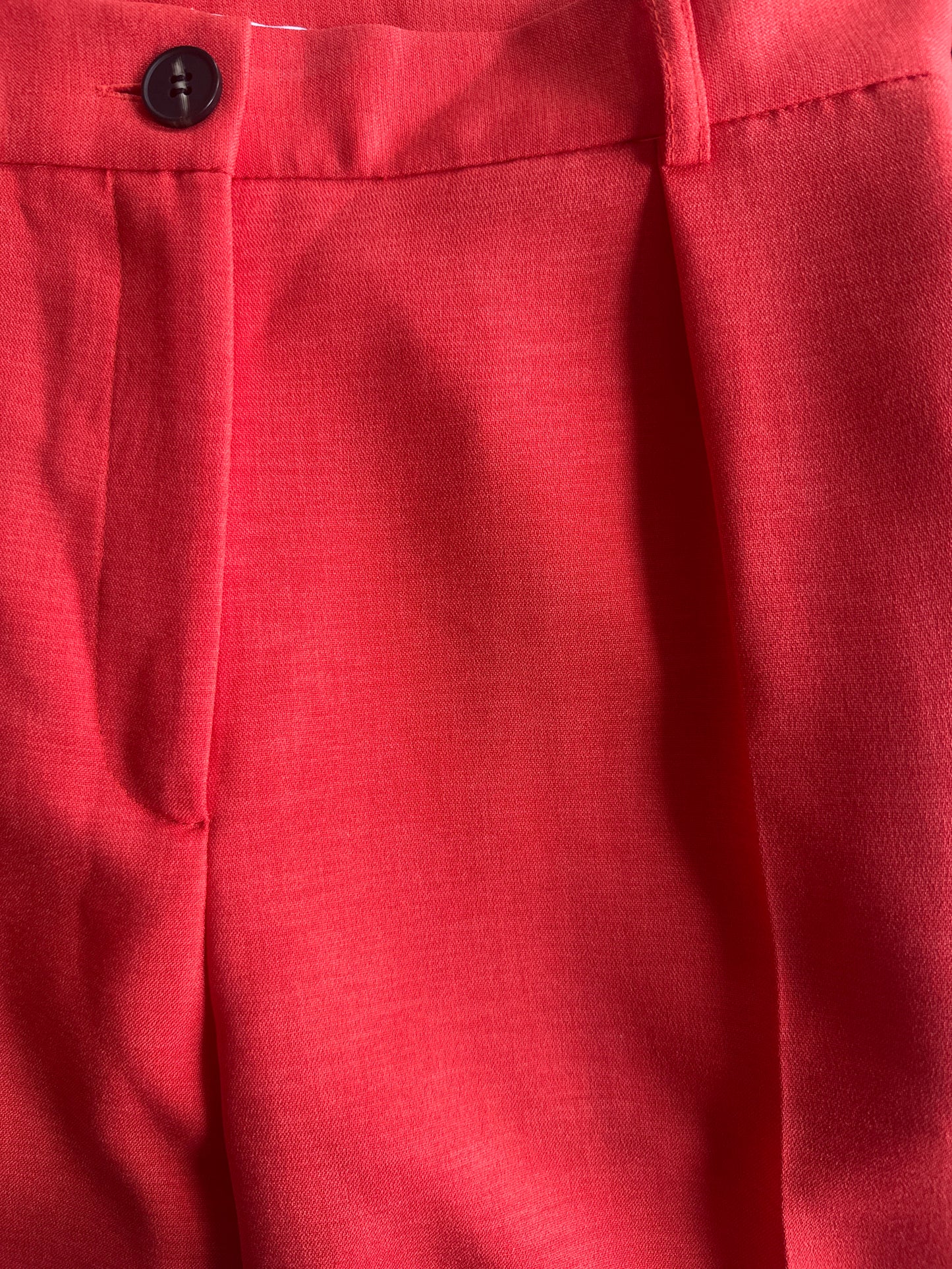 Miss Selfridge Coral Wide Leg Trousers , 1970s Inspired Tailored Trousers
