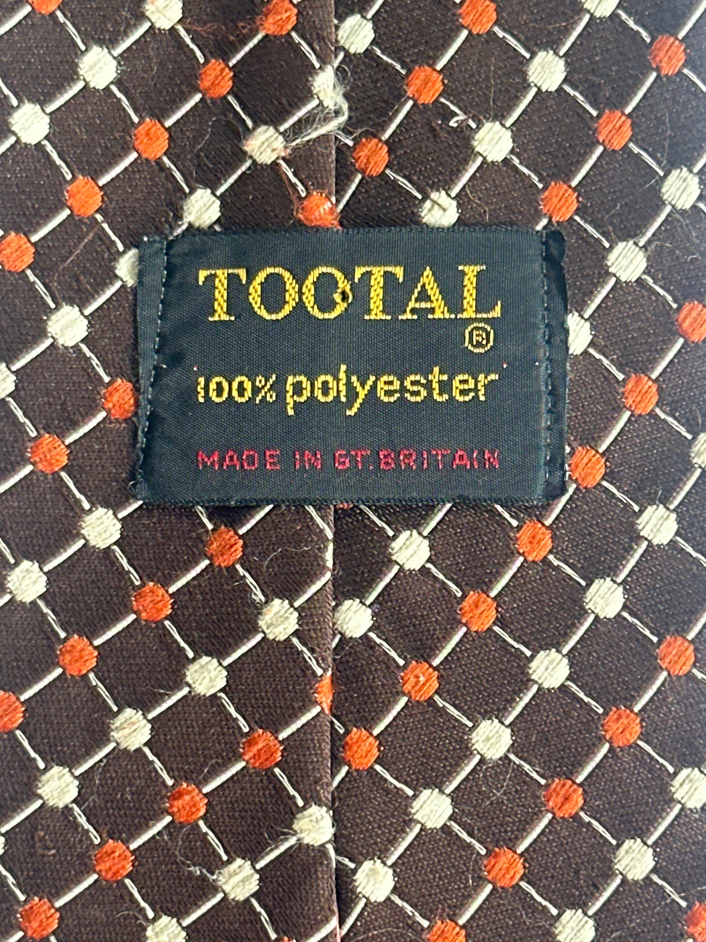 Vintage Tootal Tie, 1950s–1960s