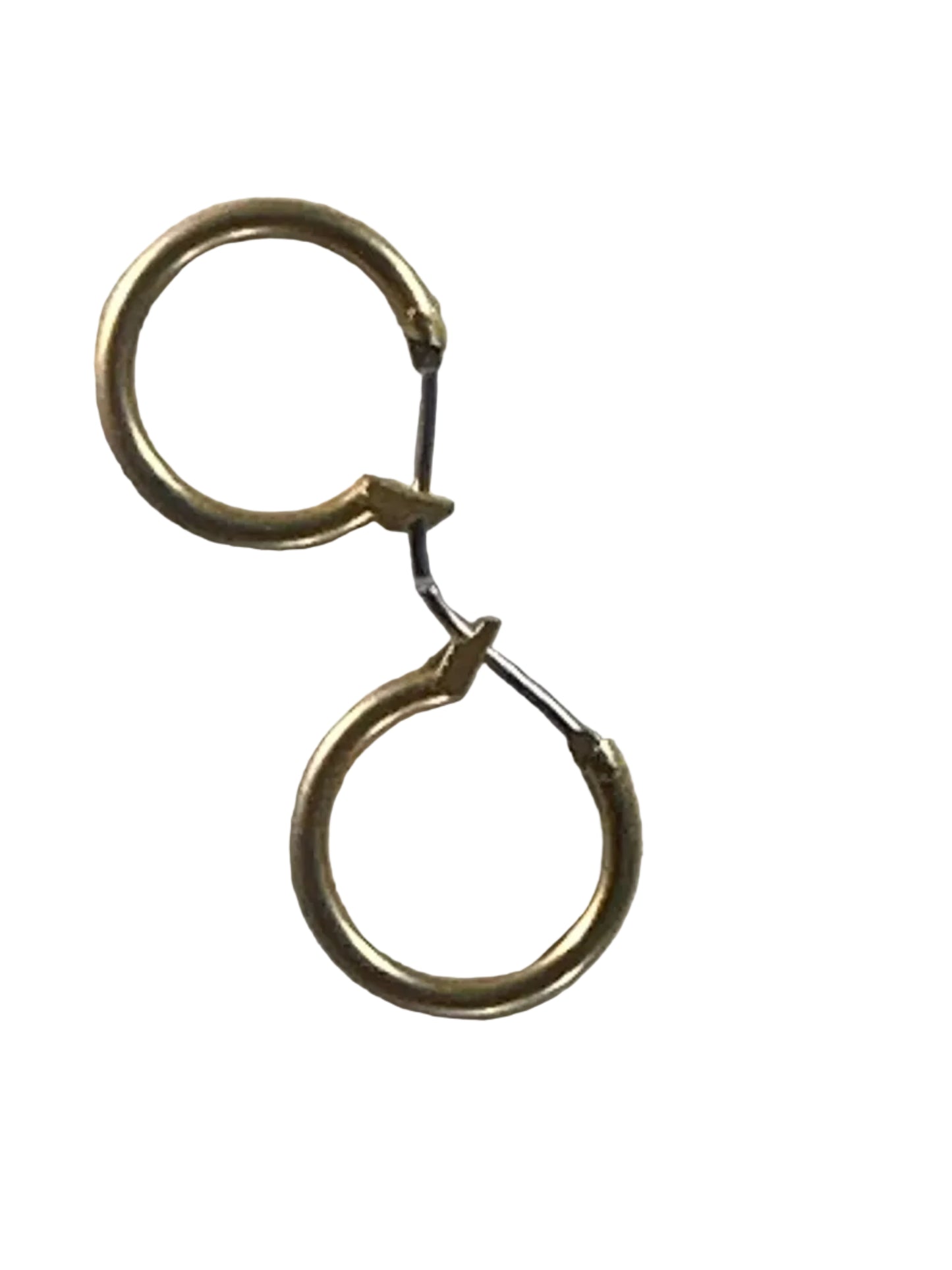 Golden Hoop Earrings 1.5cm