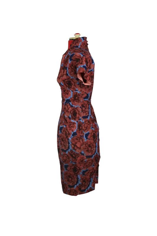 Vintage - inspired by Late 1950s / Early 1960s Sculpted Wiggle, Lindy Bop Emma Carnation Dress