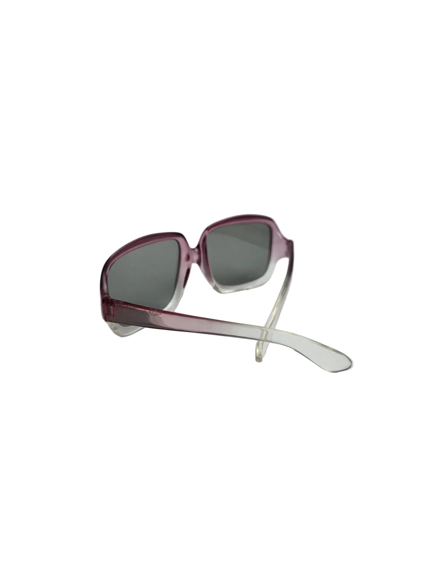 Oversized Sunglasses – Pink Gradient Frame