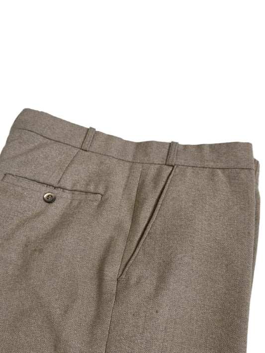 1970s Vintage Hardy Amies for Hepworths Wool Blend Flared Trousers