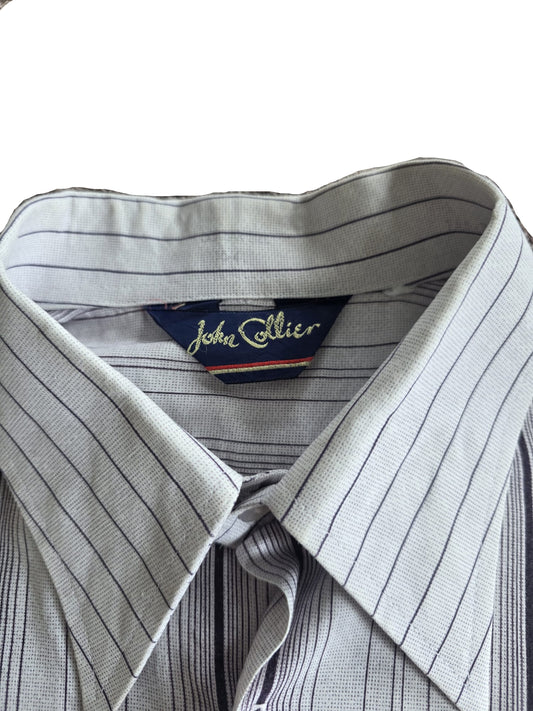 Vintage 1980s John Collier Striped Shirt
