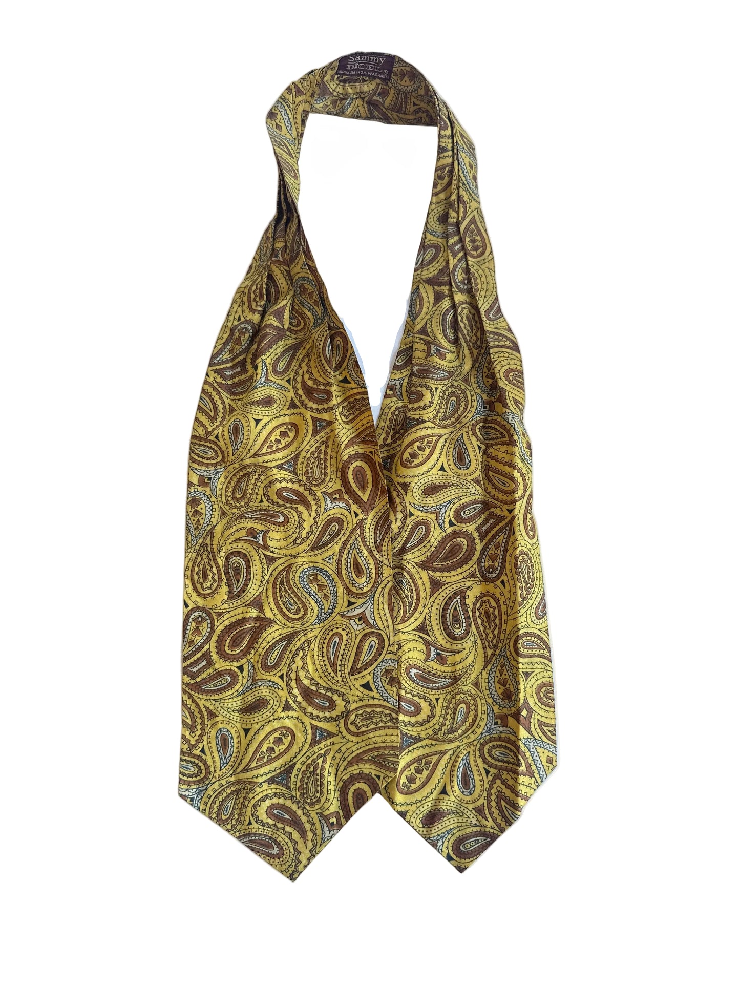 1980's Vintage-Style Cravat by Sammy Dicel