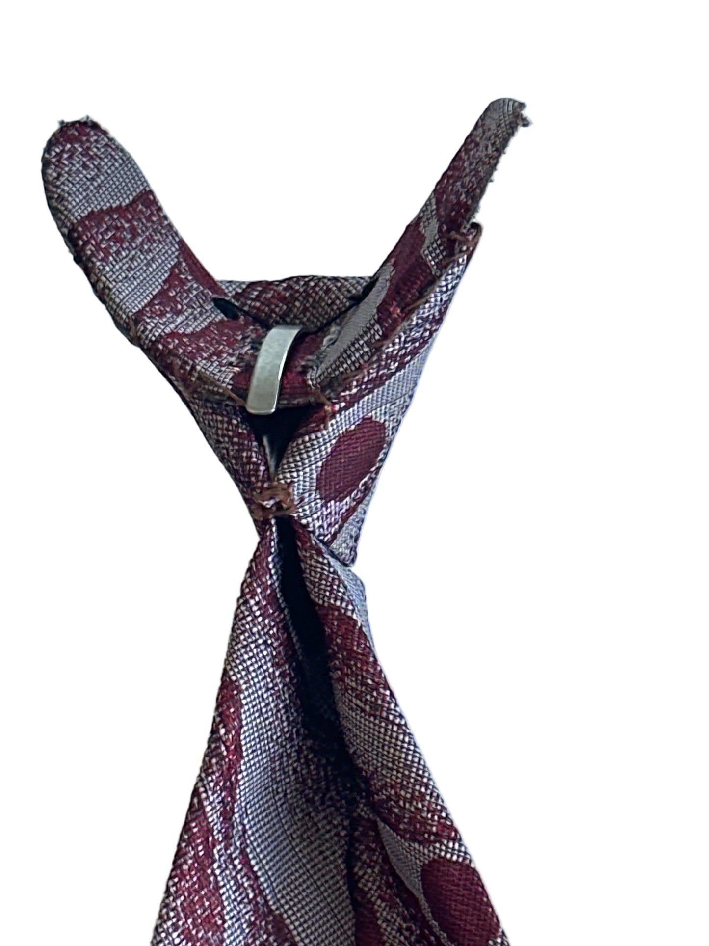 Vintage Tamar clip-on tie from the late 1960s and early 1970's