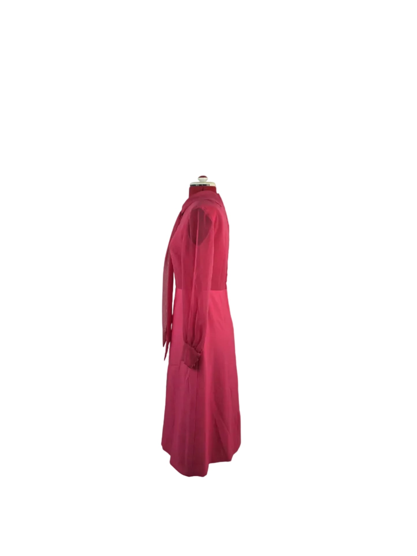Peggy French – True Vintage 1960s Dress with Tie Neck