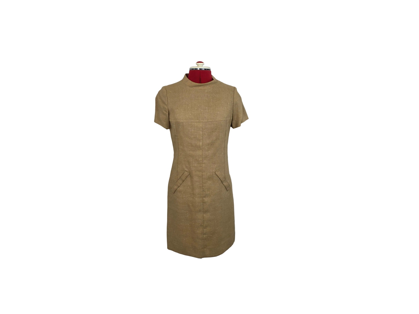 Bickler Mod Coat & Shift Dress Set, Mid/Late 1960s British Tailoring