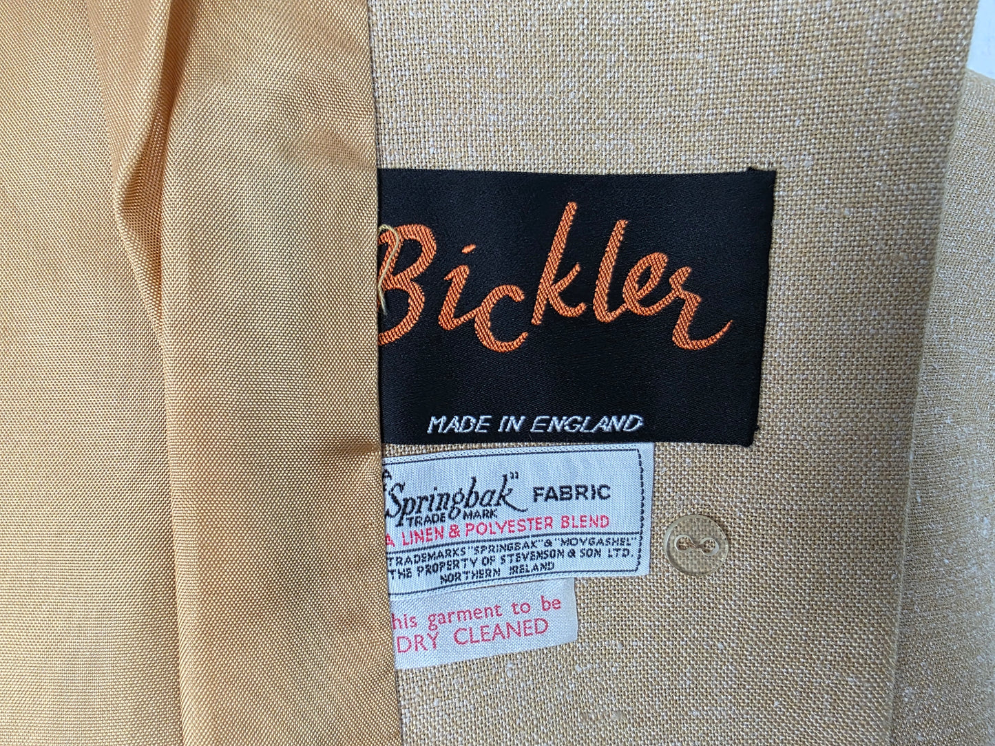 Bickler Mod Coat & Shift Dress Set, Mid/Late 1960s British Tailoring