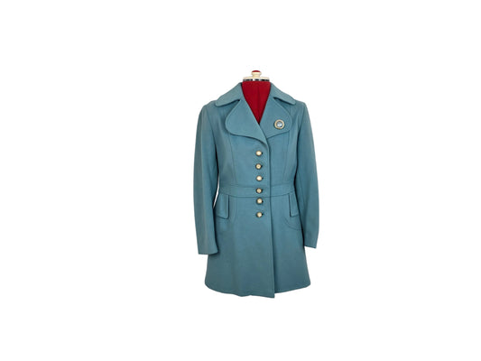 Late 1960s Tomren Lady Norwegian wool coat