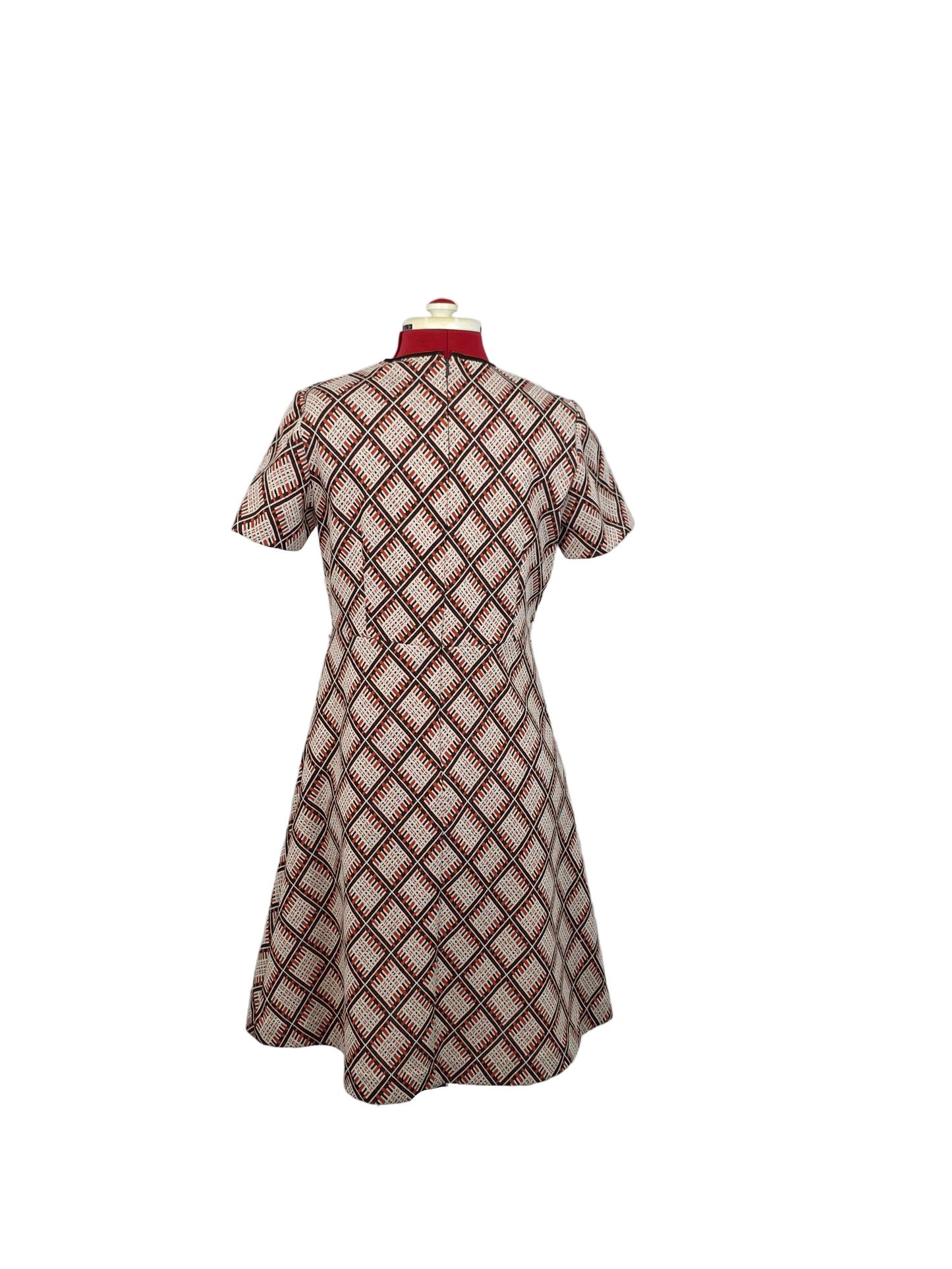 Ladies Pride Two-Piece Set — 1960s Geometric Mod Ensemble