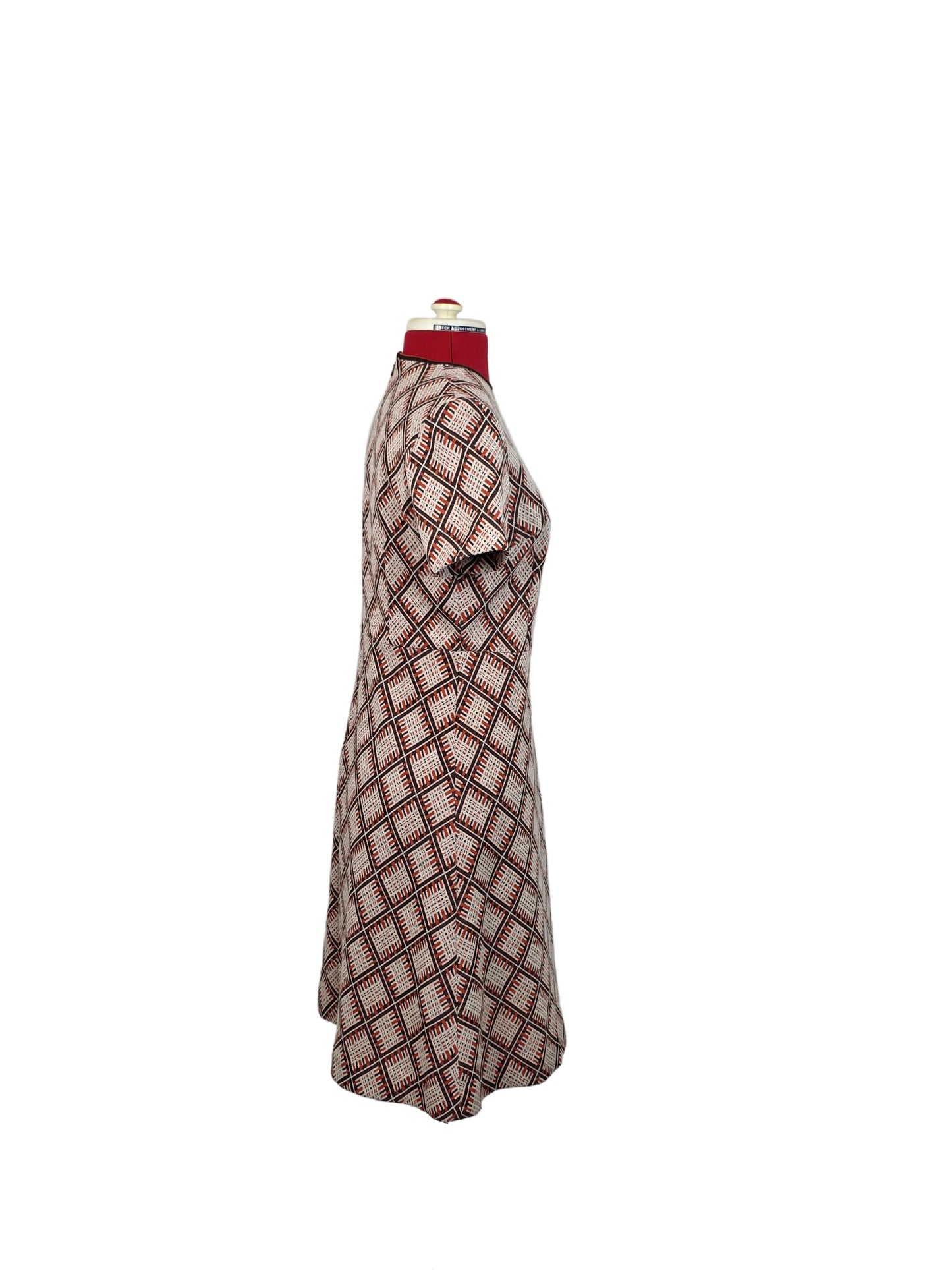 Ladies Pride Two-Piece Set — 1960s Geometric Mod Ensemble