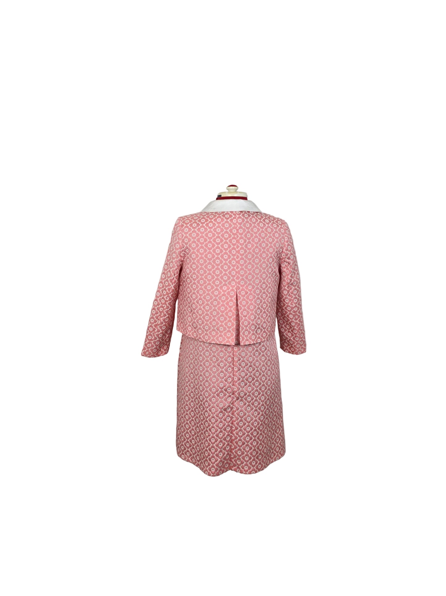 Vintage - inspired 1960s Jacquard Two-Piece Savida Set