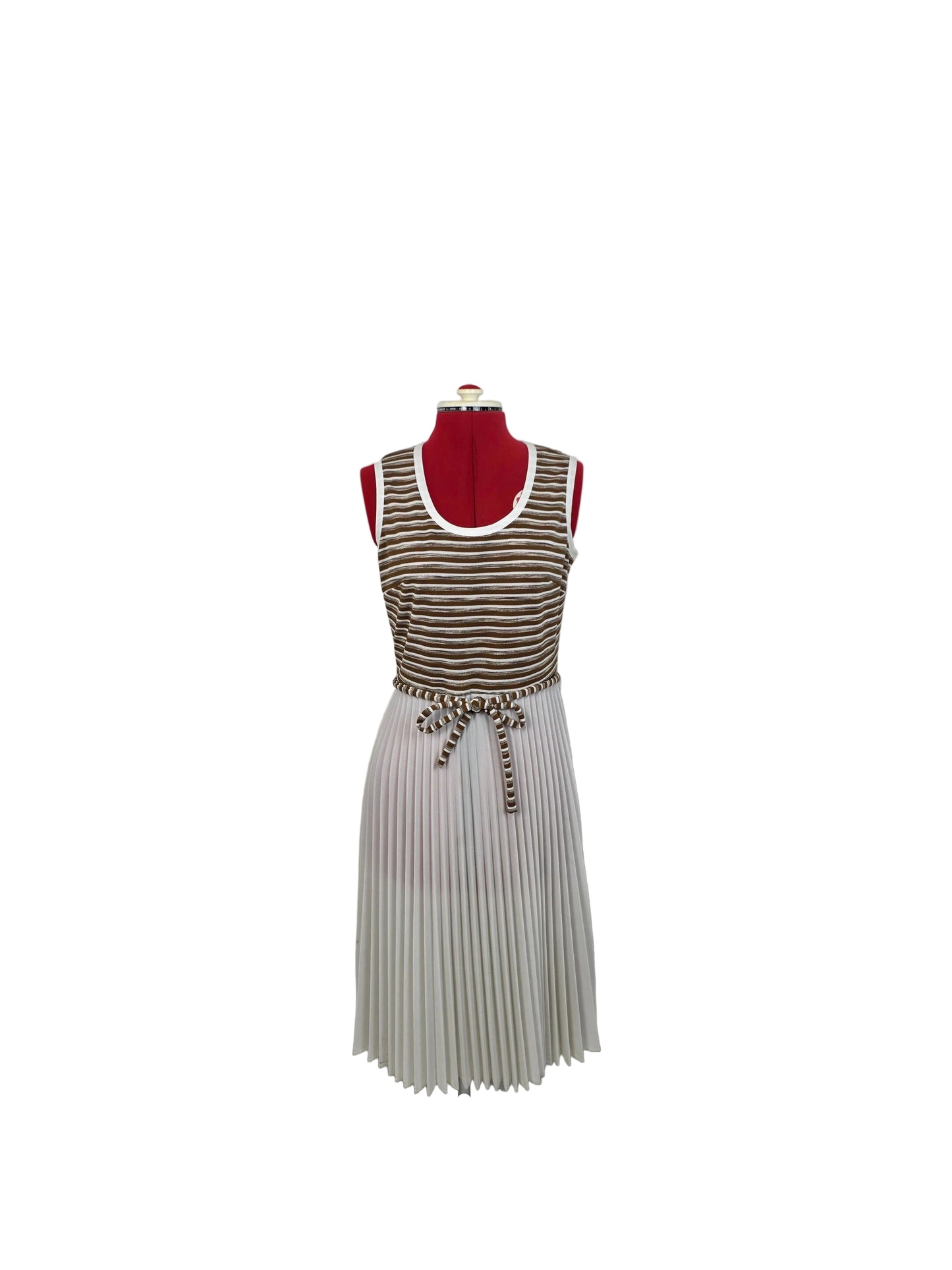 Two-Piece Dress Set with Cropped Jacket — 1970s Retro Elegance Peter Barron London