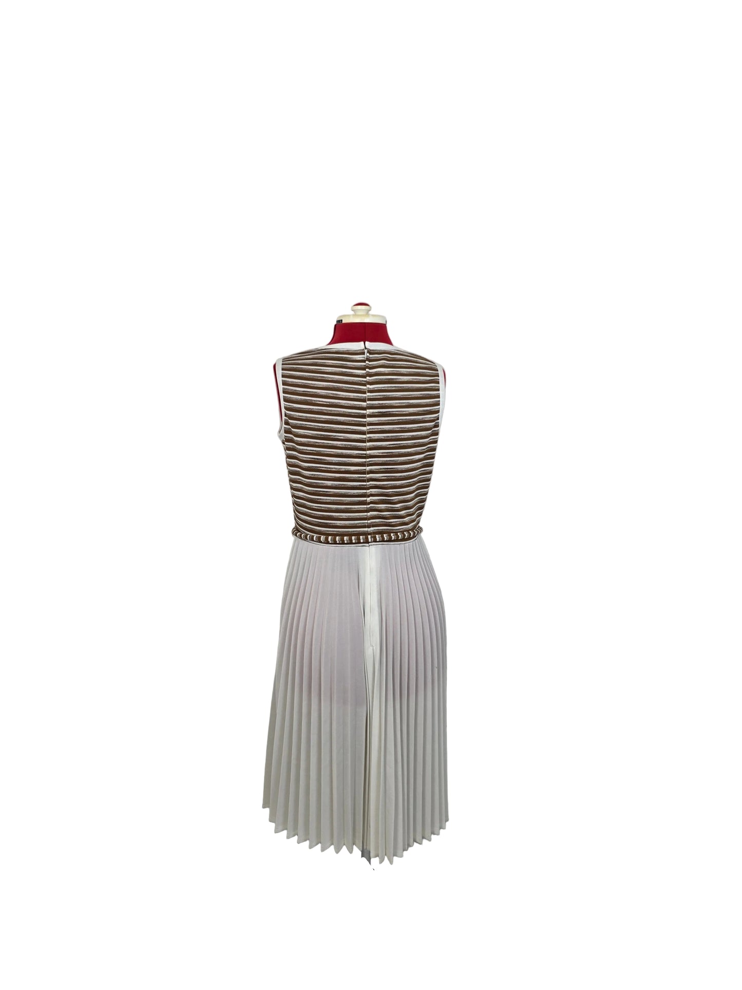 Two-Piece Dress Set with Cropped Jacket — 1970s Retro Elegance Peter Barron London