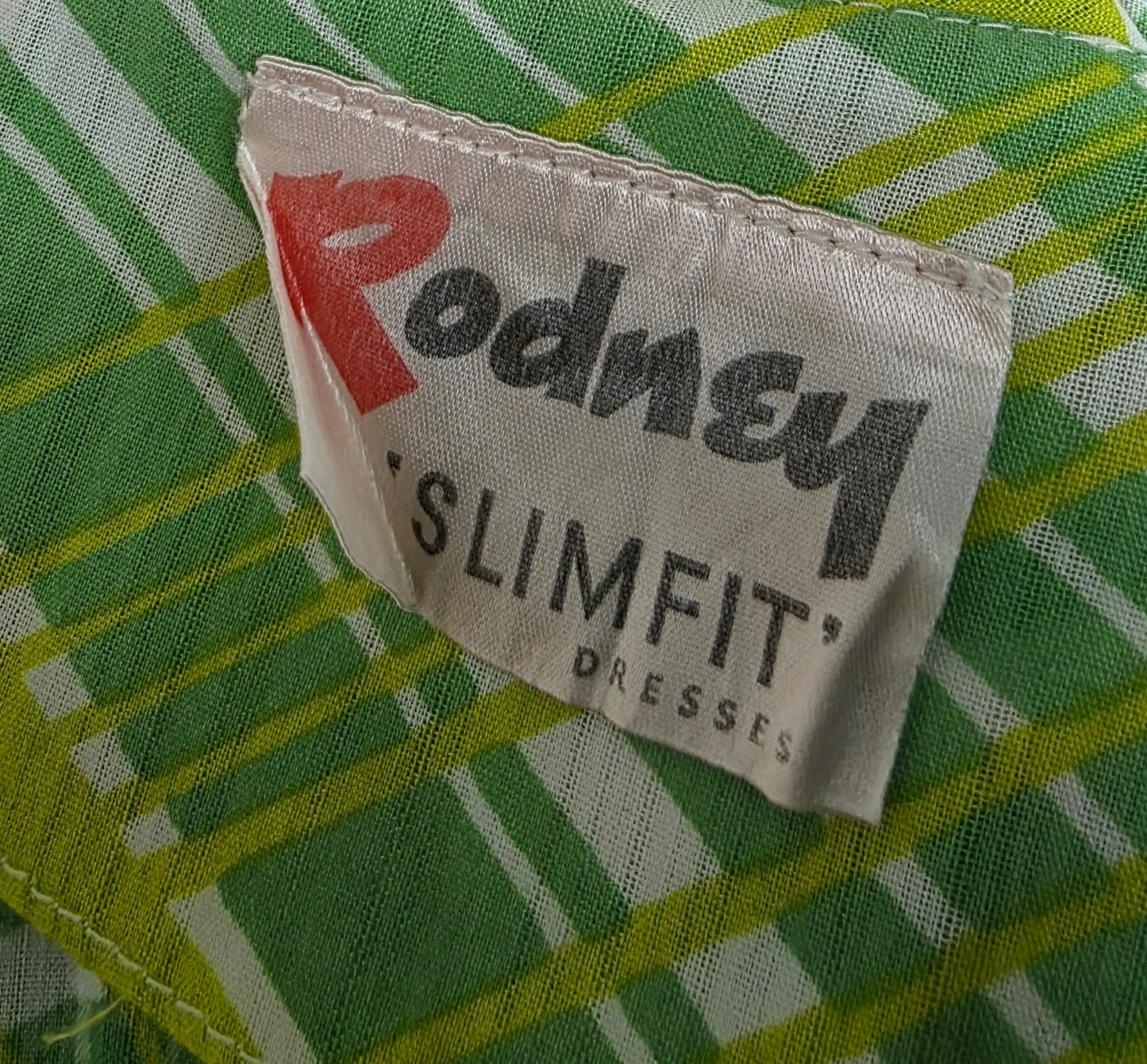 Rodney “Slimfit” Dress, True 1960s Mod Graphic