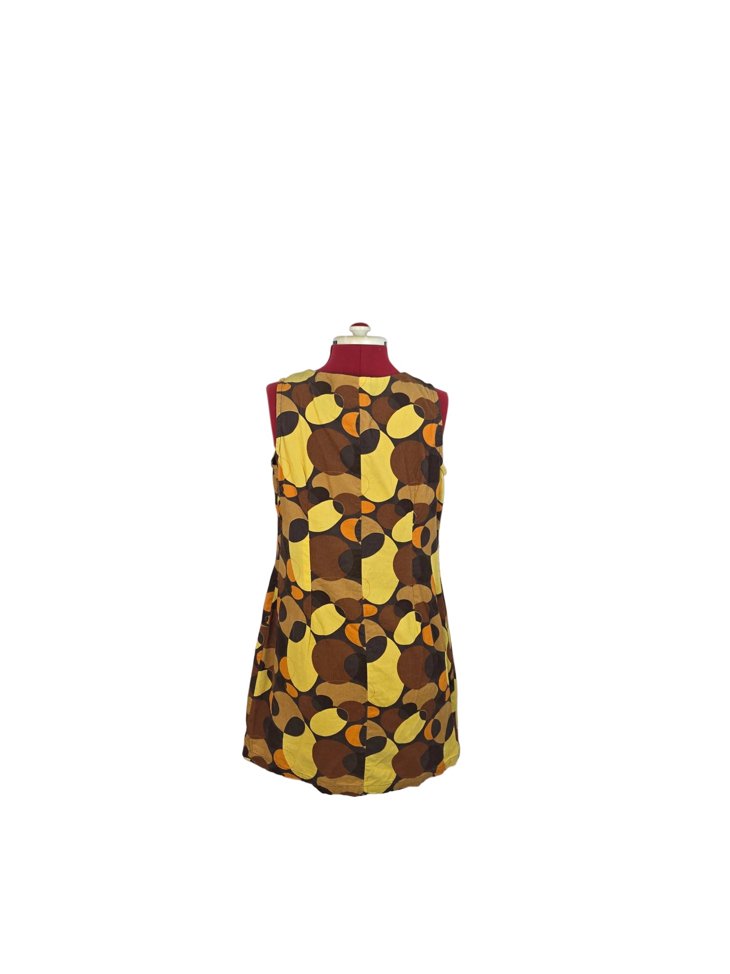 Vintage-inspired Lucy & Yak Organic Cotton Zip Dress