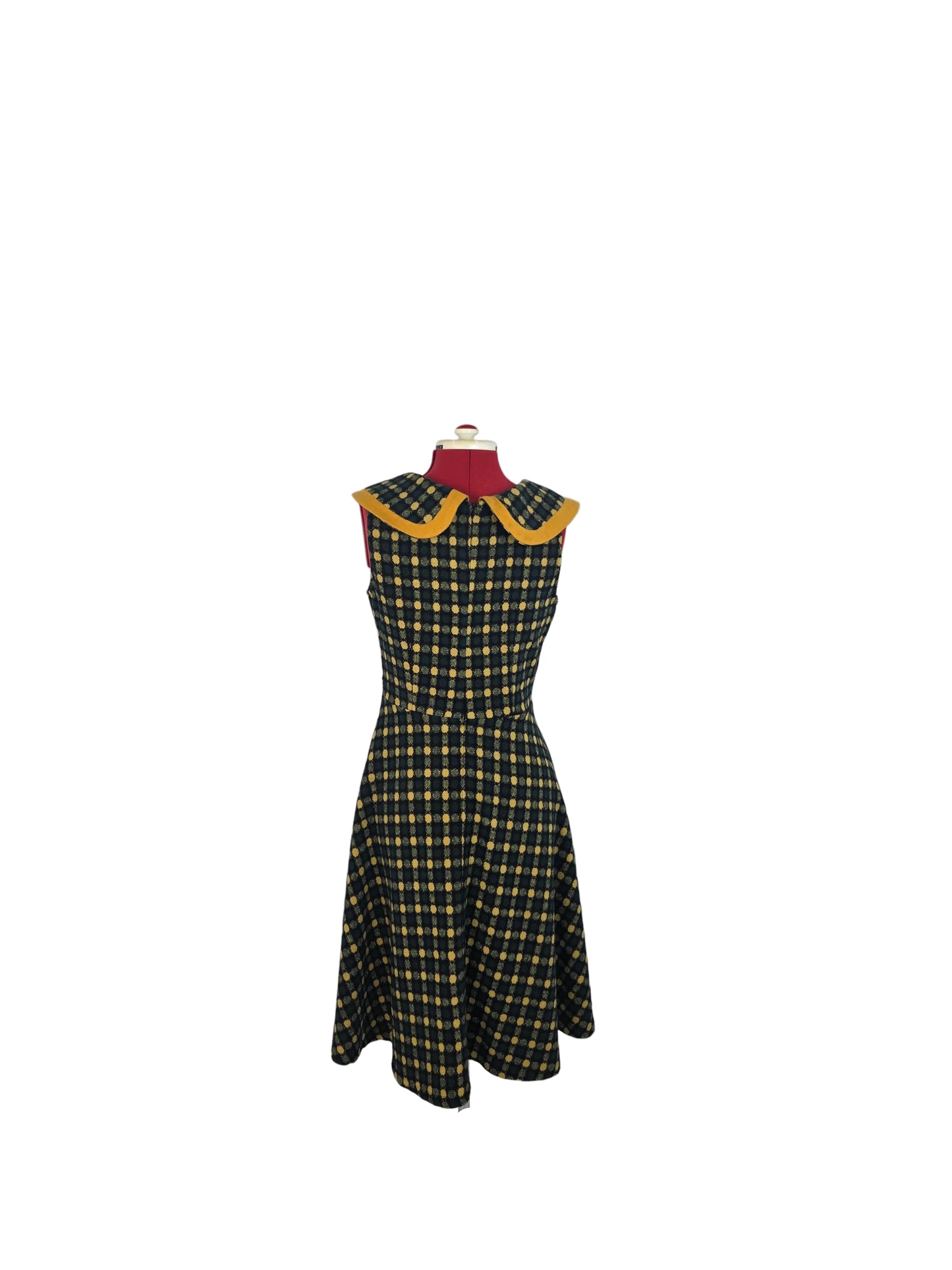Voodoo Vixen Retro Check Dress