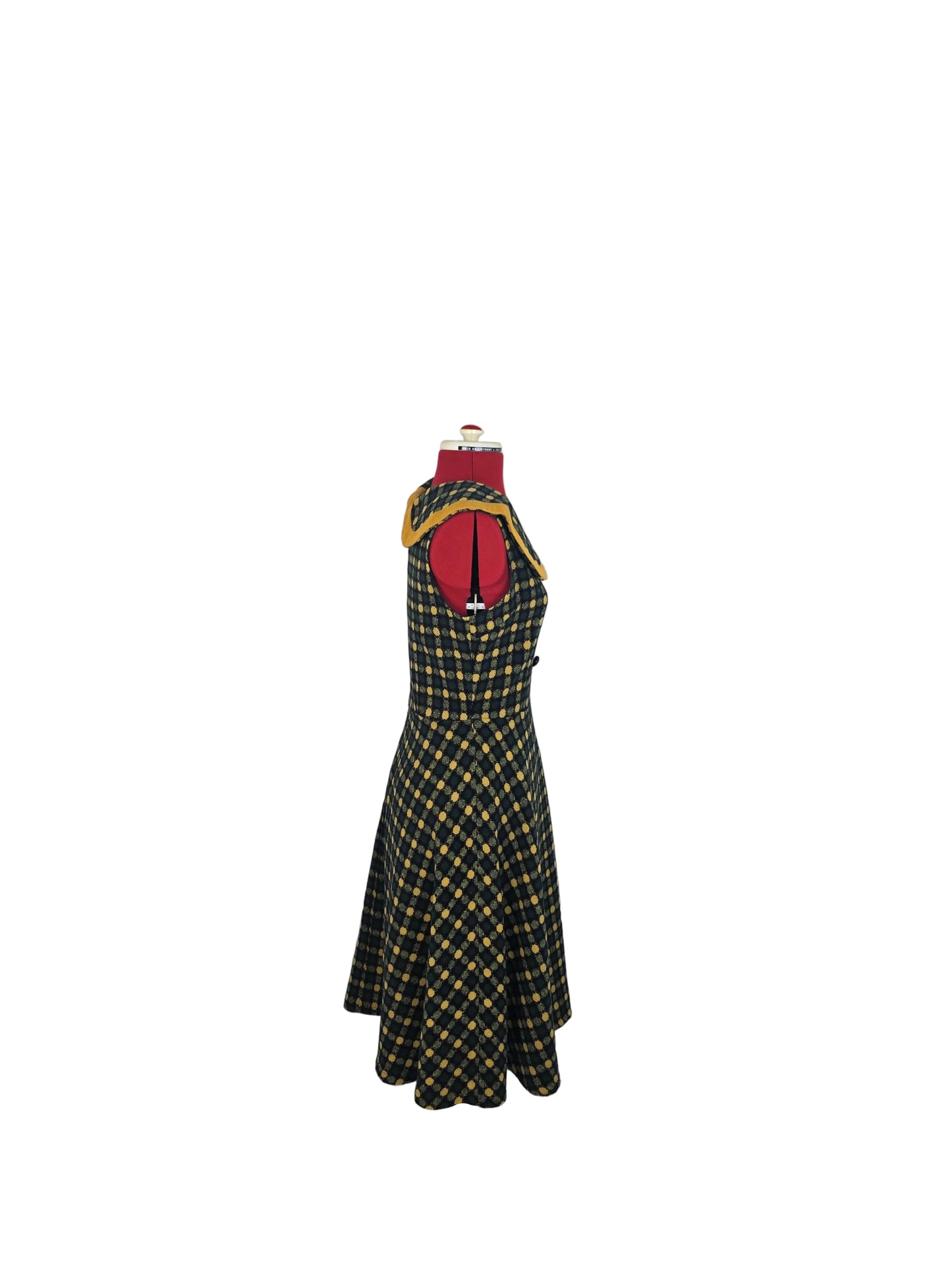 Voodoo Vixen Retro Check Dress