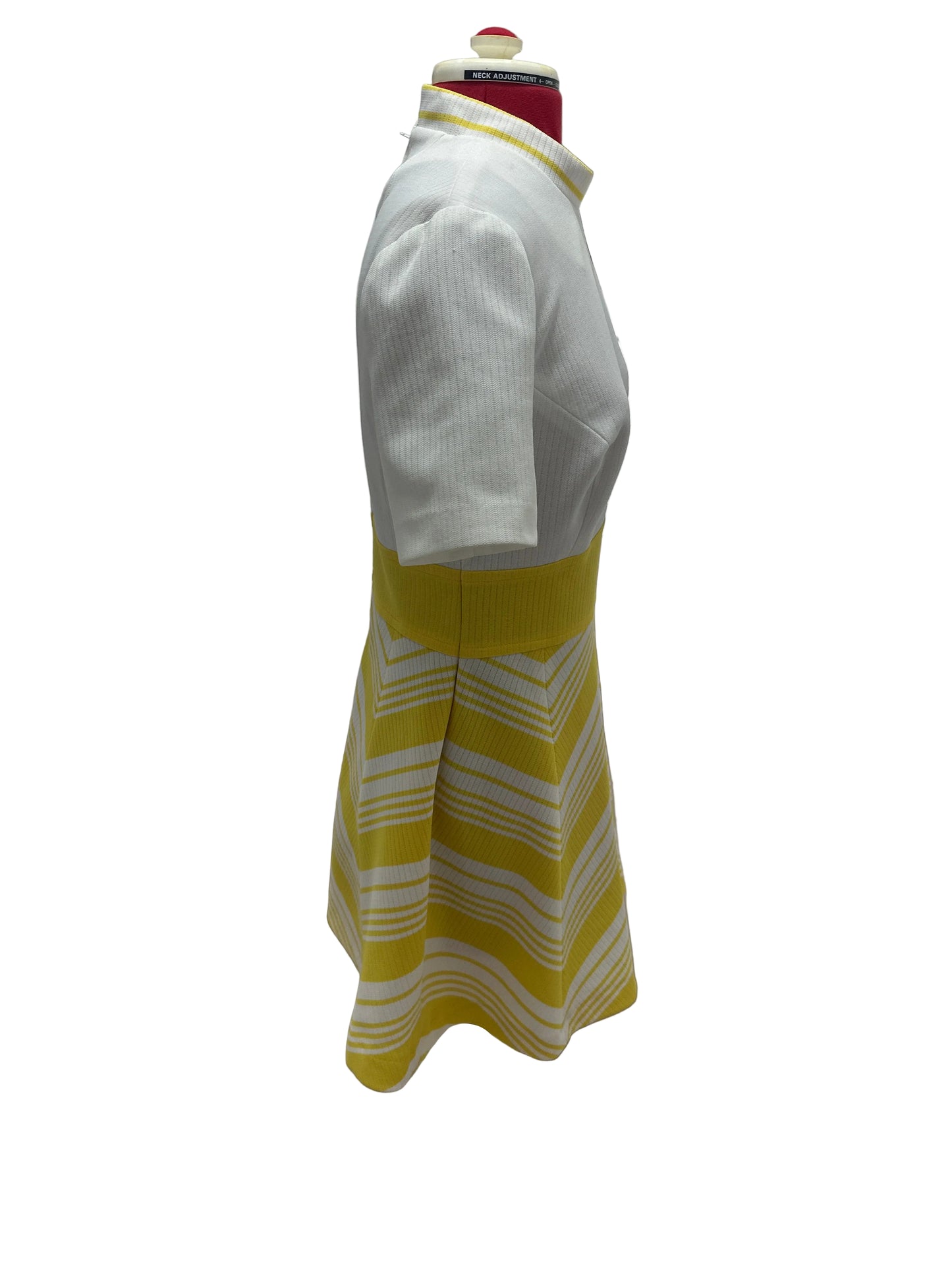 Late 1960s–Early 1970s Edith Flagg California Knit Mini Dress