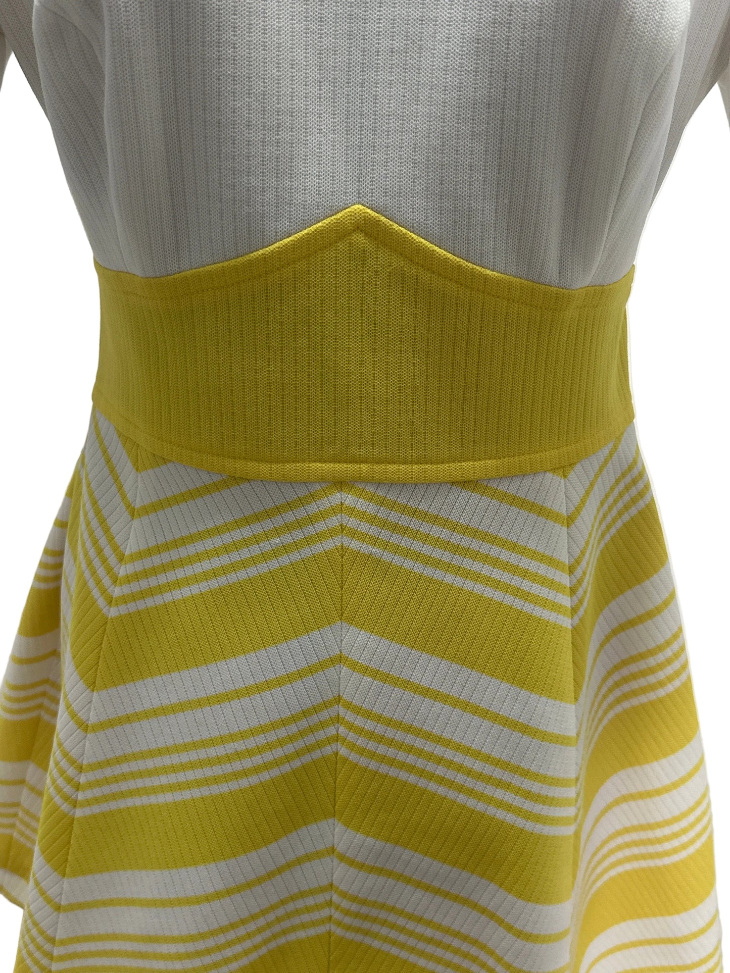 Late 1960s–Early 1970s Edith Flagg California Knit Mini Dress