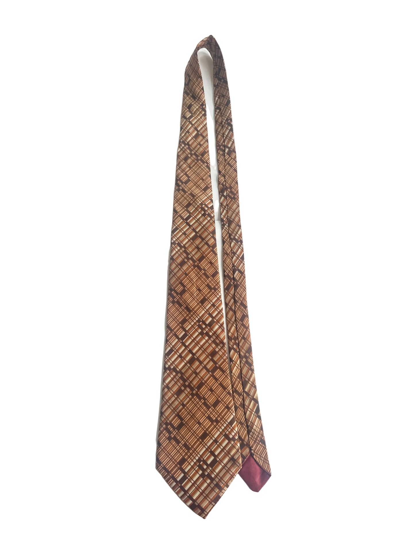 Vintage silk tie from the 1970s