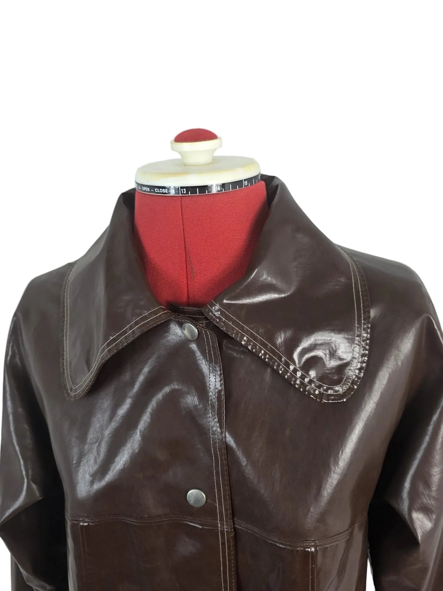 Brown Raincoat Rukka Product Finland