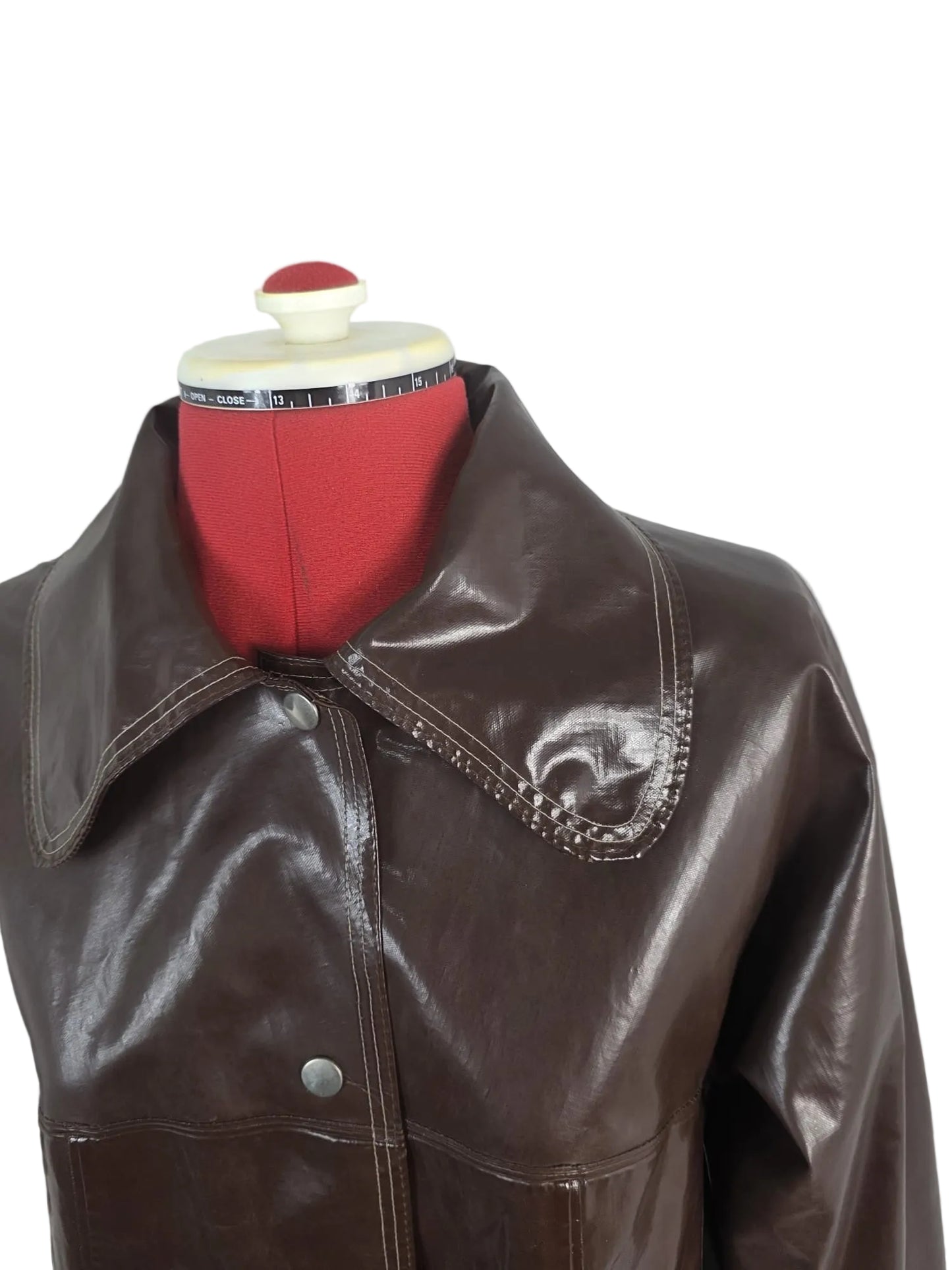 Brown Raincoat Rukka Product Finland