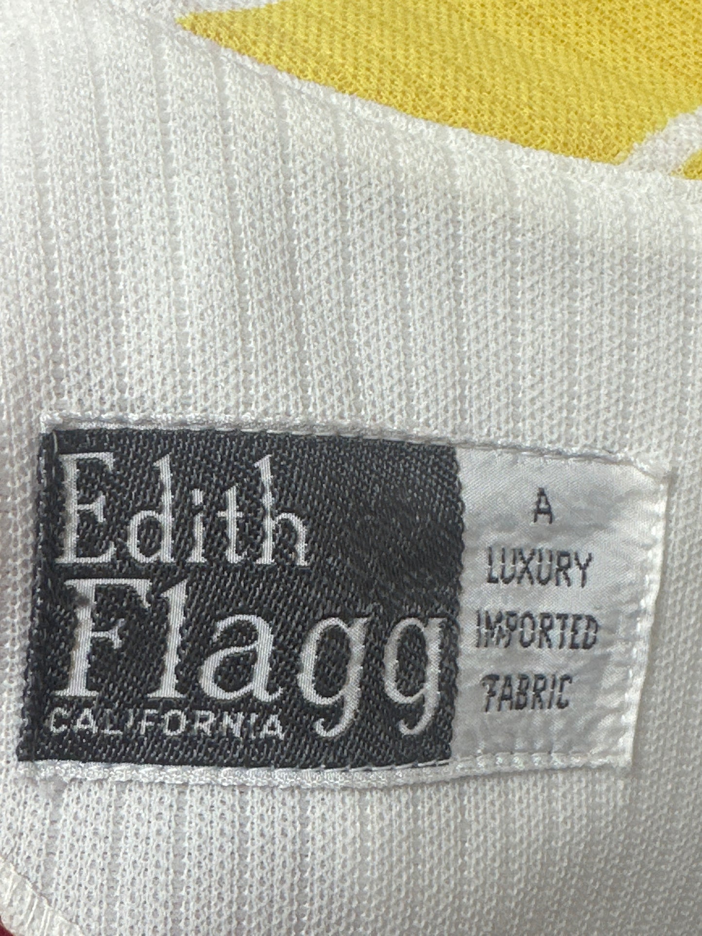 Late 1960s–Early 1970s Edith Flagg California Knit Mini Dress