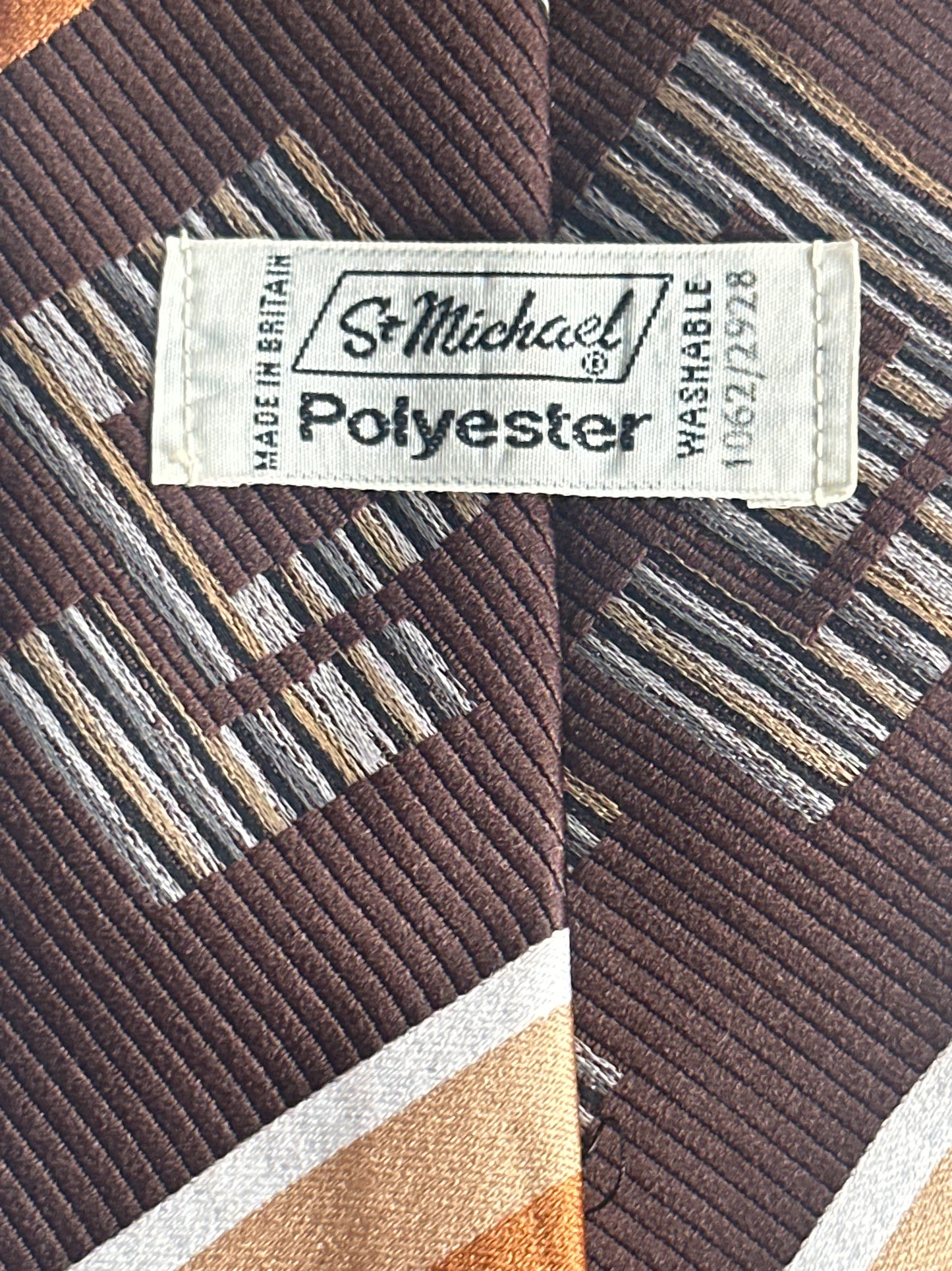 Vintage 1970s St Michael tie made in Britain