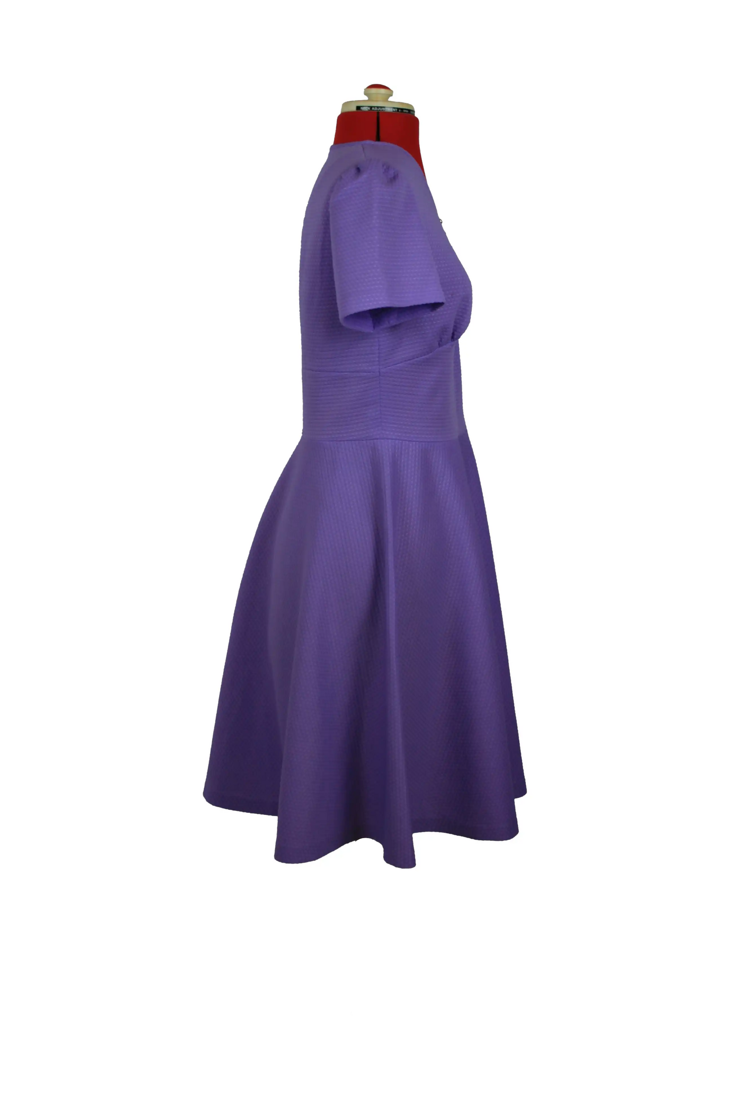 1970's Handmade Purple Dress