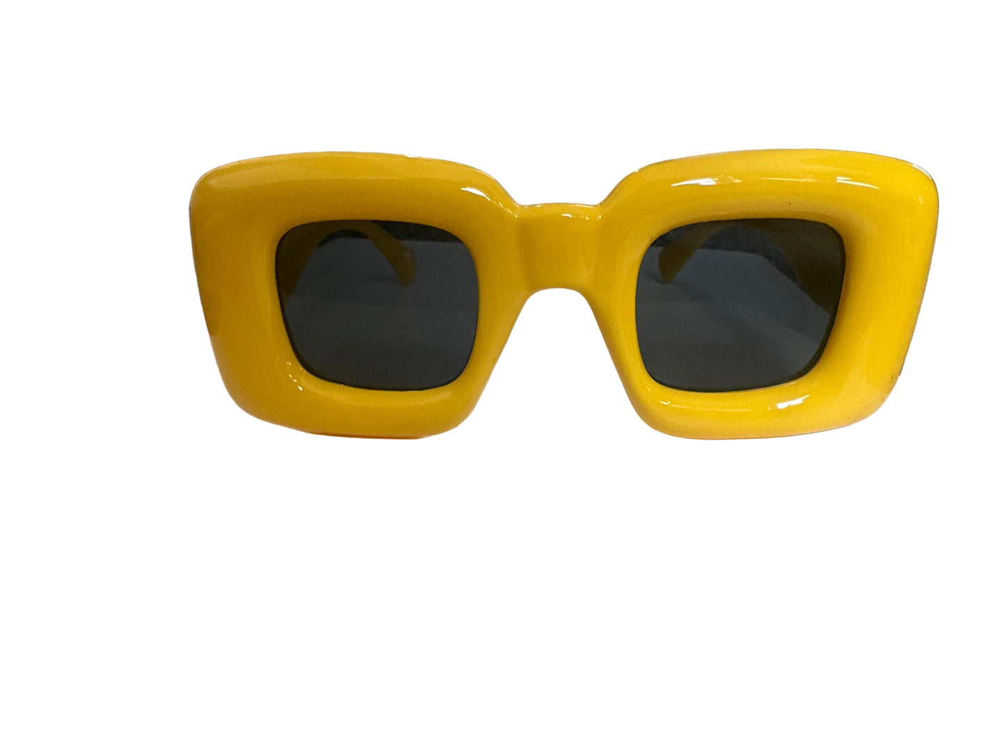 Y2K Mustard Oversized Sunglasses