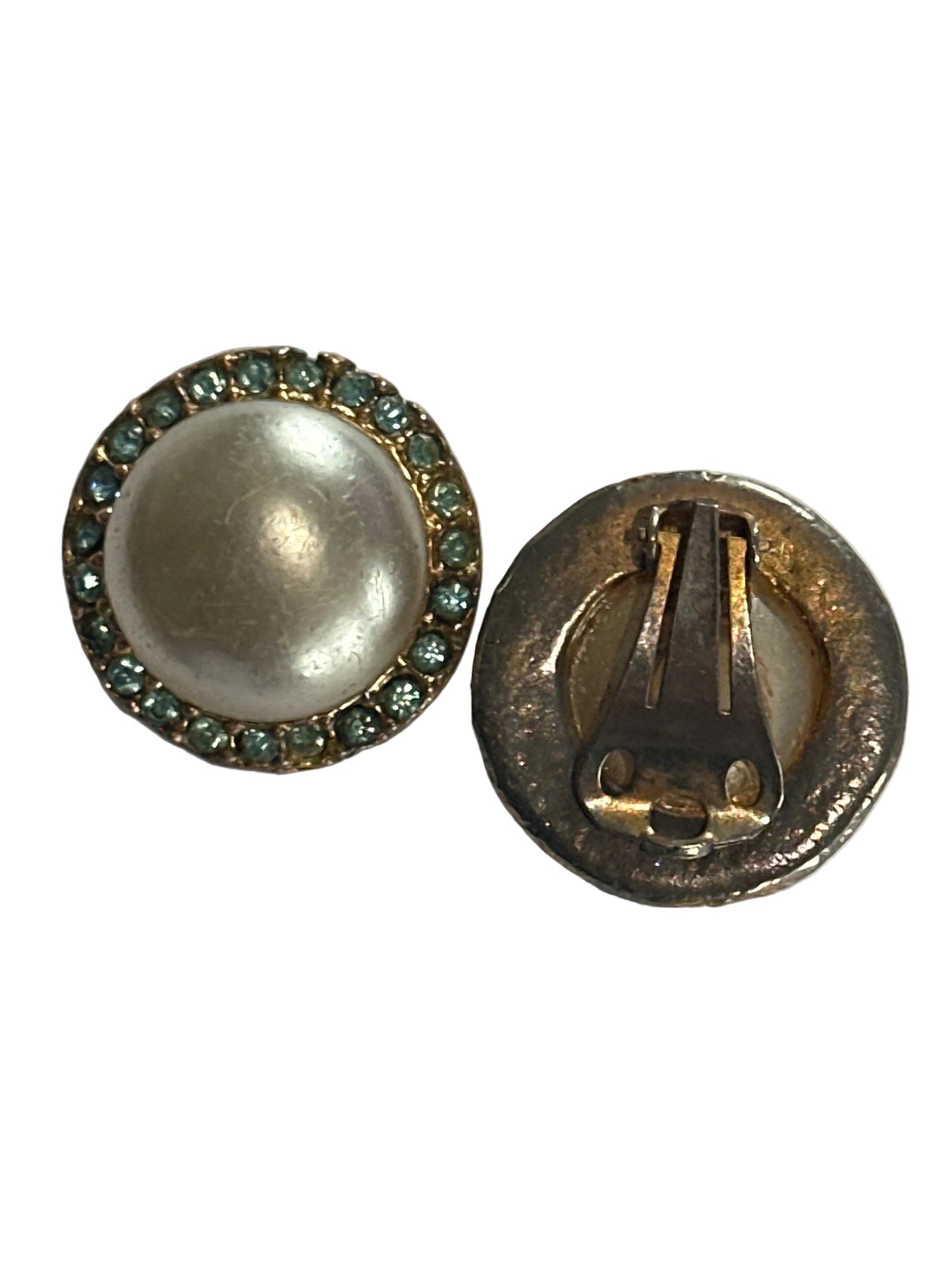 Vintage Clip Earrings, 1950s Glamour Essential