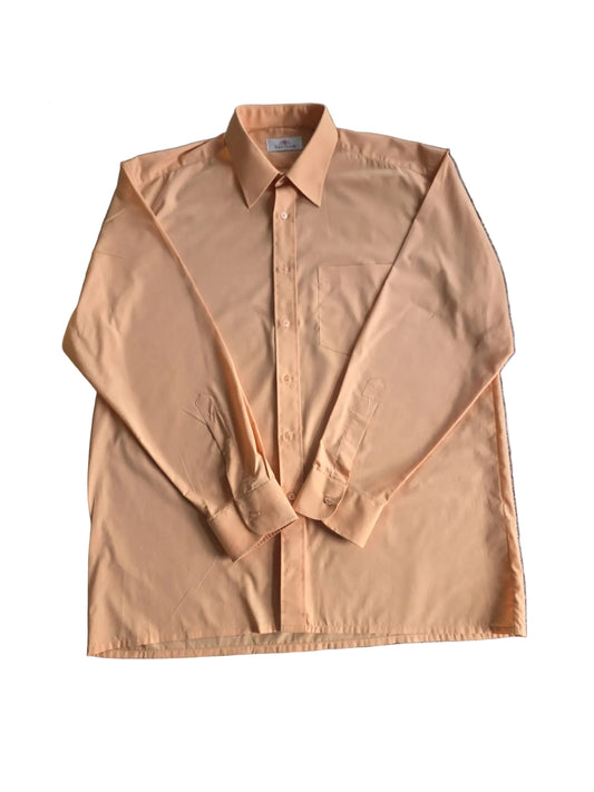 Vintage 1970s Rael Brook Peach Shirt