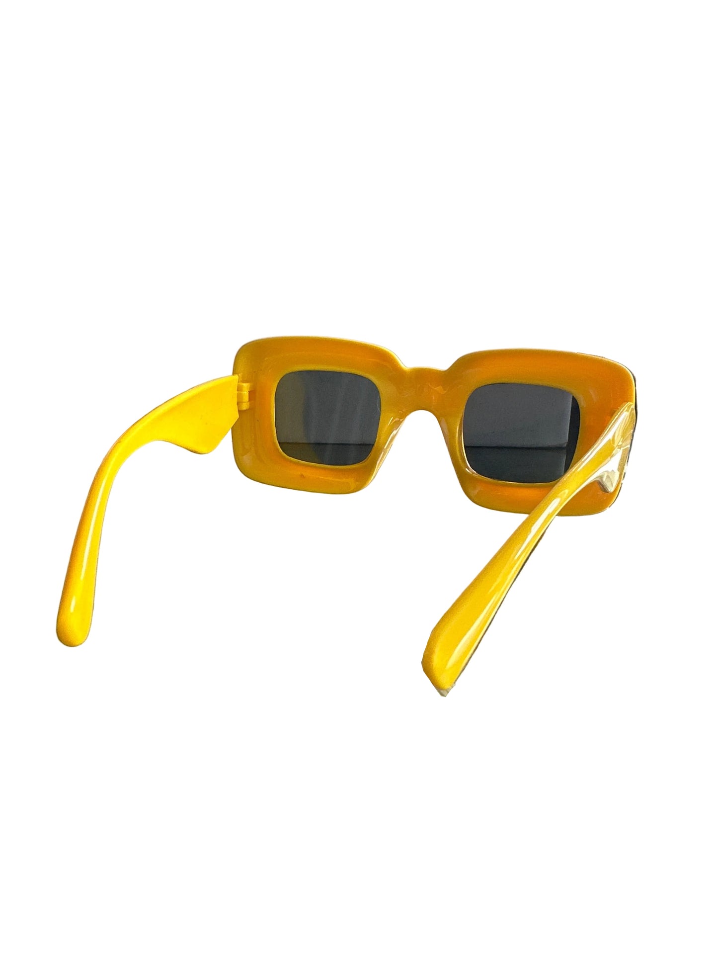 Y2K Mustard Oversized Sunglasses