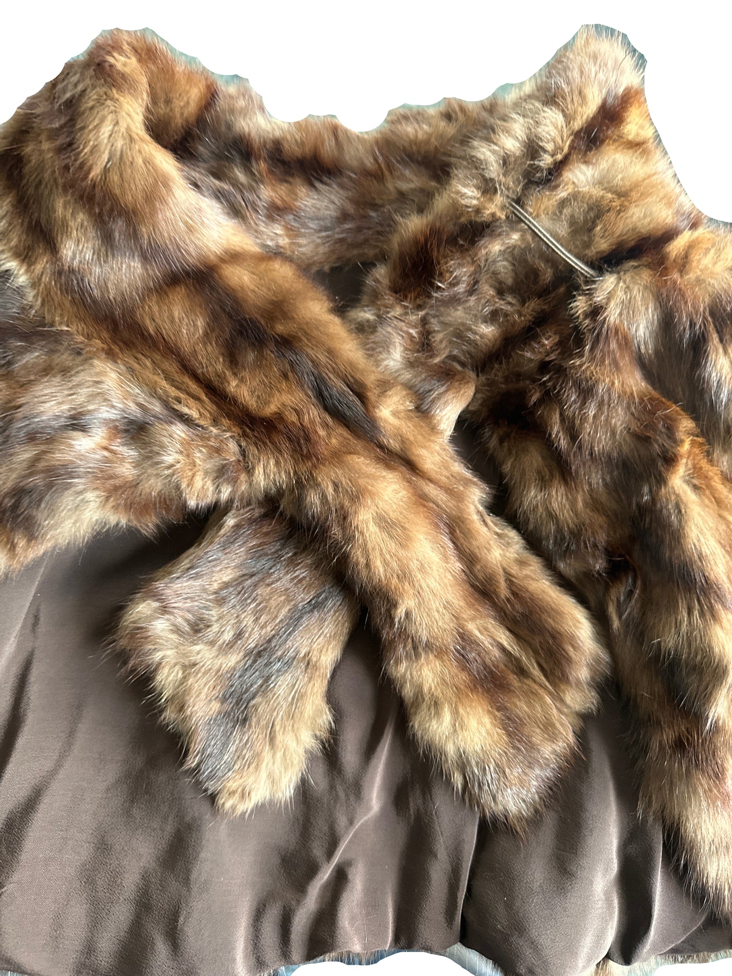 1940s–1950s Authentic Vintage Fur Capelet