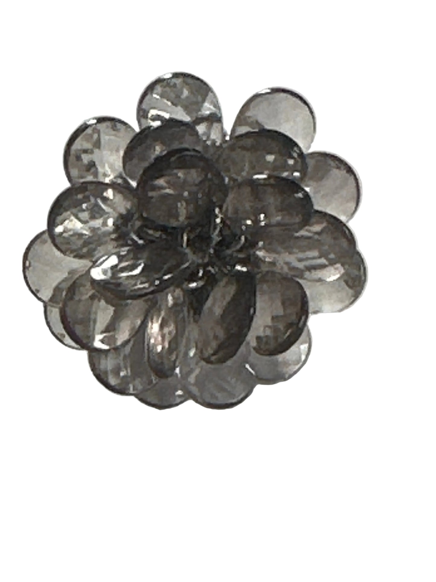 Contemporary Floating Stone Ring