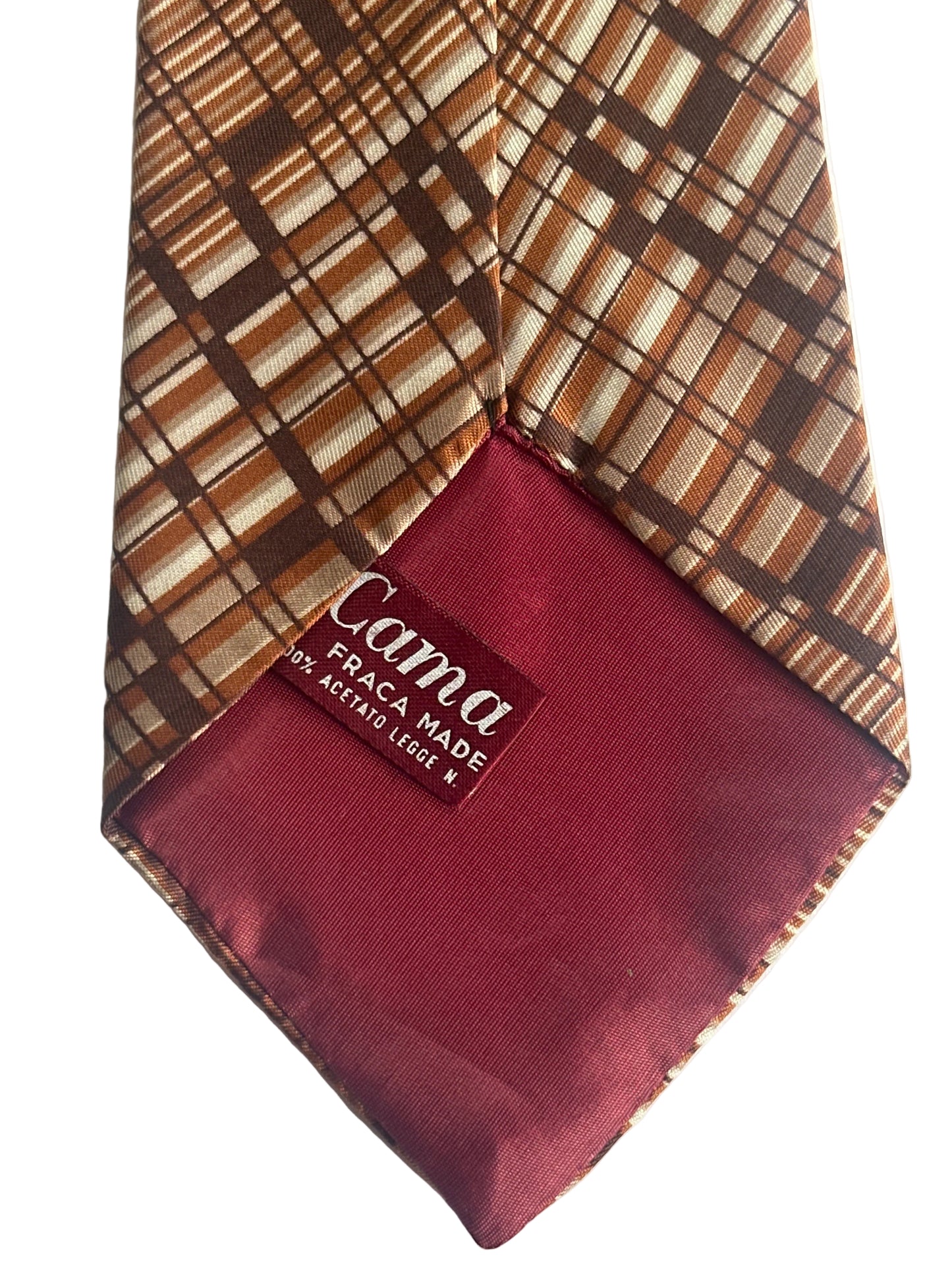 Vintage silk tie from the 1970s