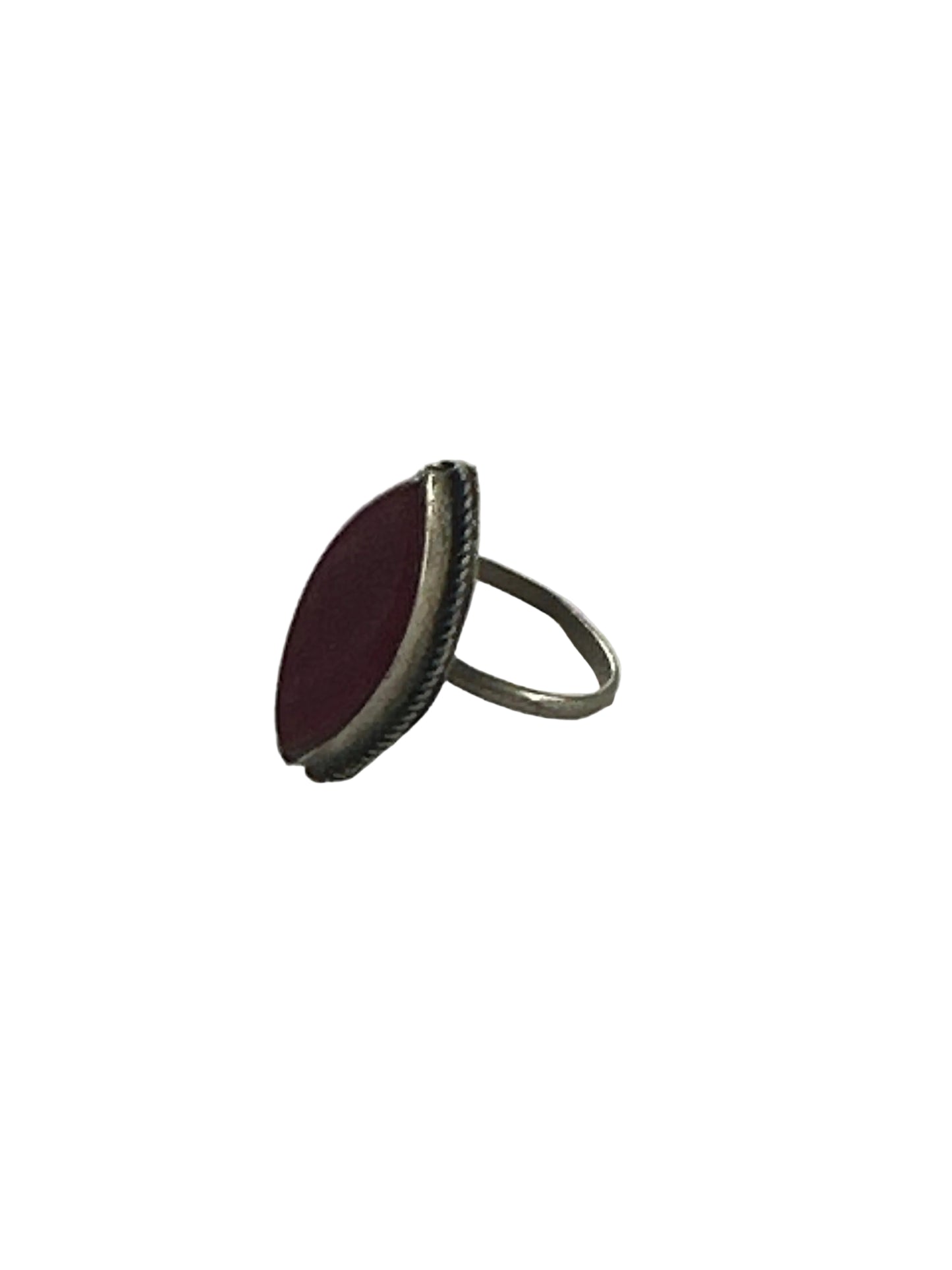 Red Stone Ring, 1950s Inspired Statement Piece