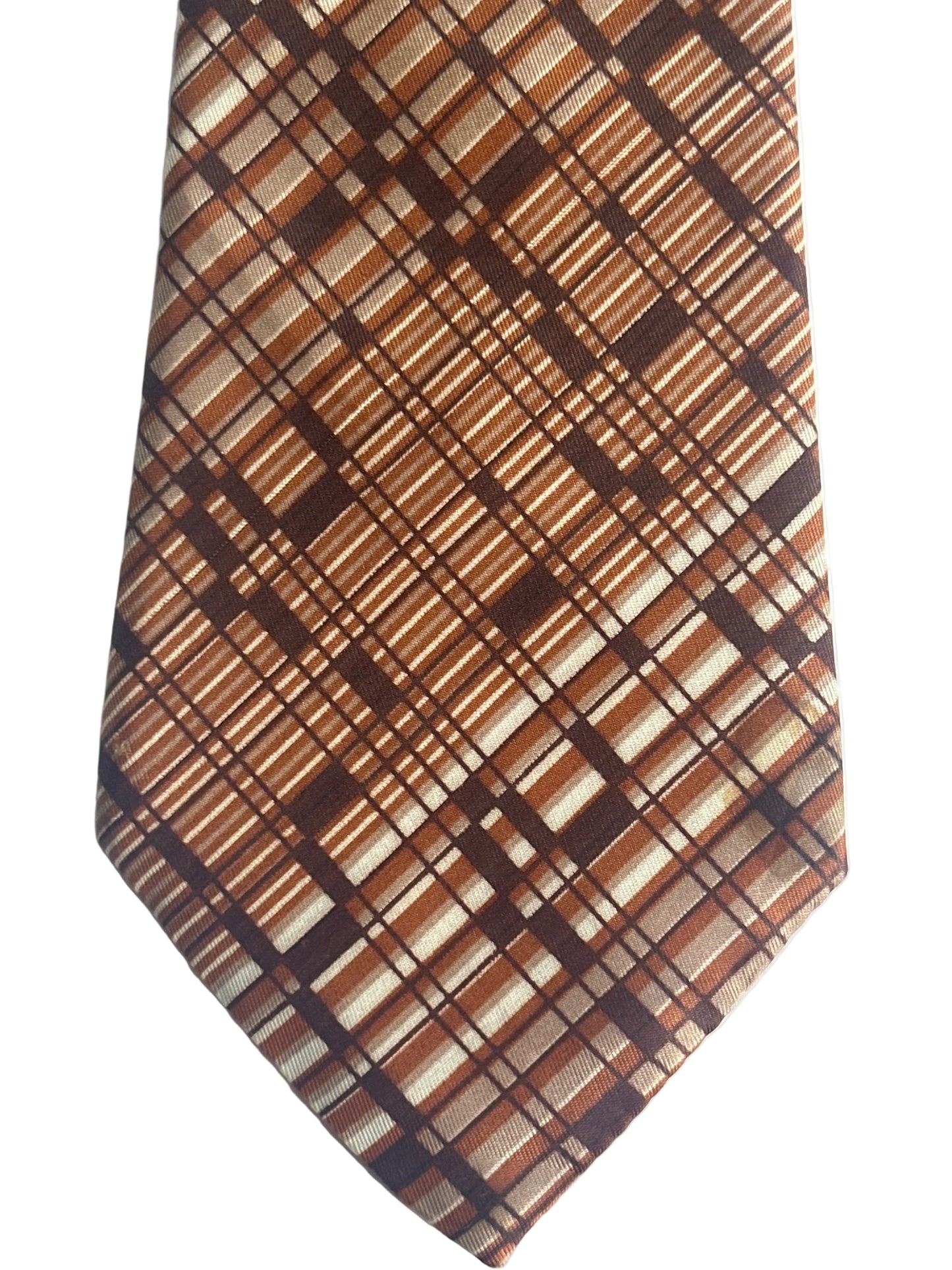 Vintage silk tie from the 1970s