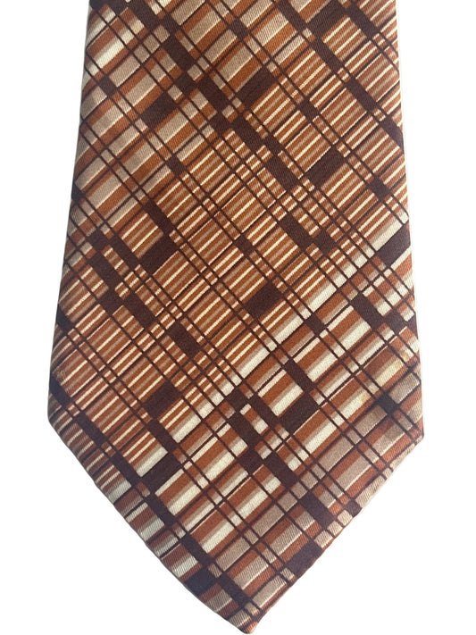 Vintage silk tie from the 1970s