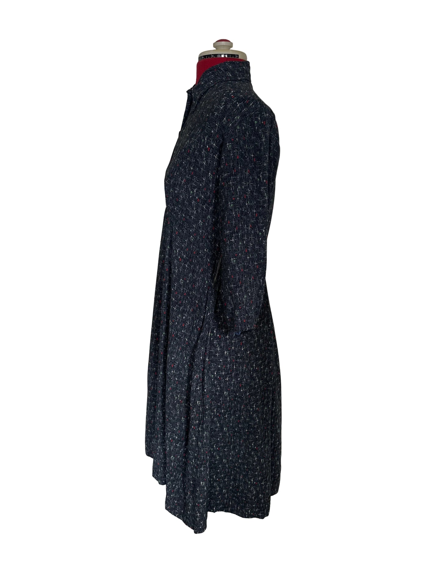 Authentic 1940s Handmade Day Dress