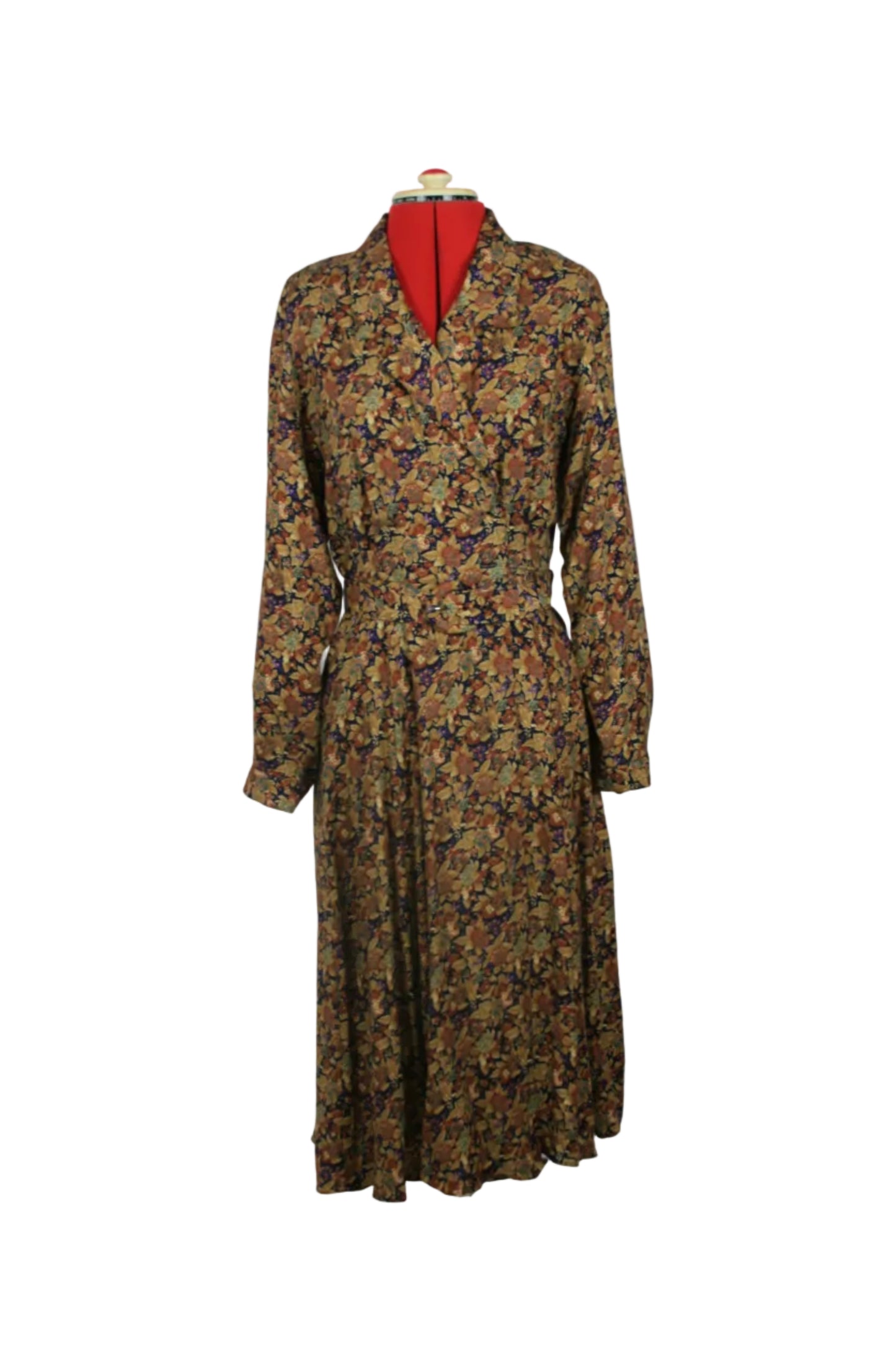 1960s St Michael midi dress with belt