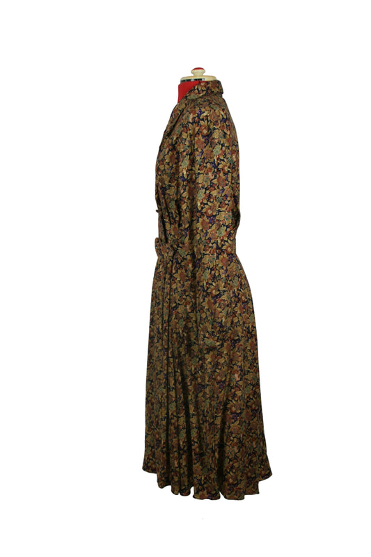 1960s St Michael midi dress with belt