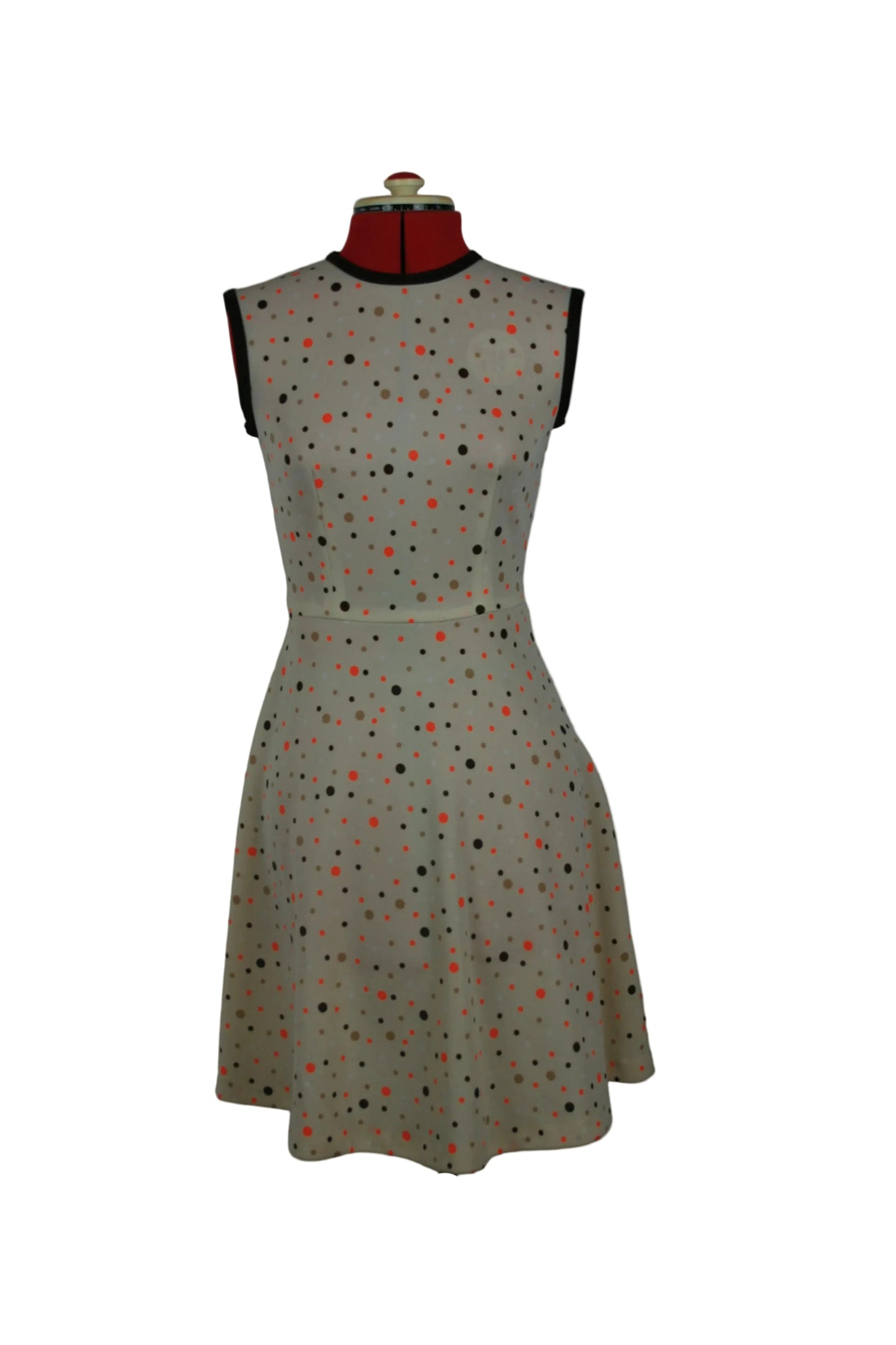 Late 1960s Printed Mod Dress Devonshire Lady
