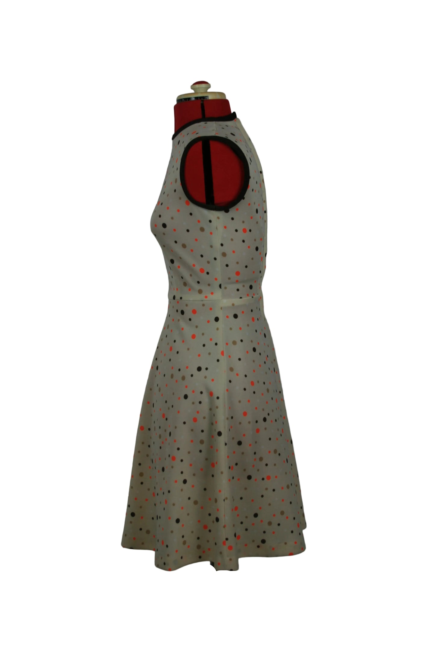 Late 1960s Printed Mod Dress Devonshire Lady