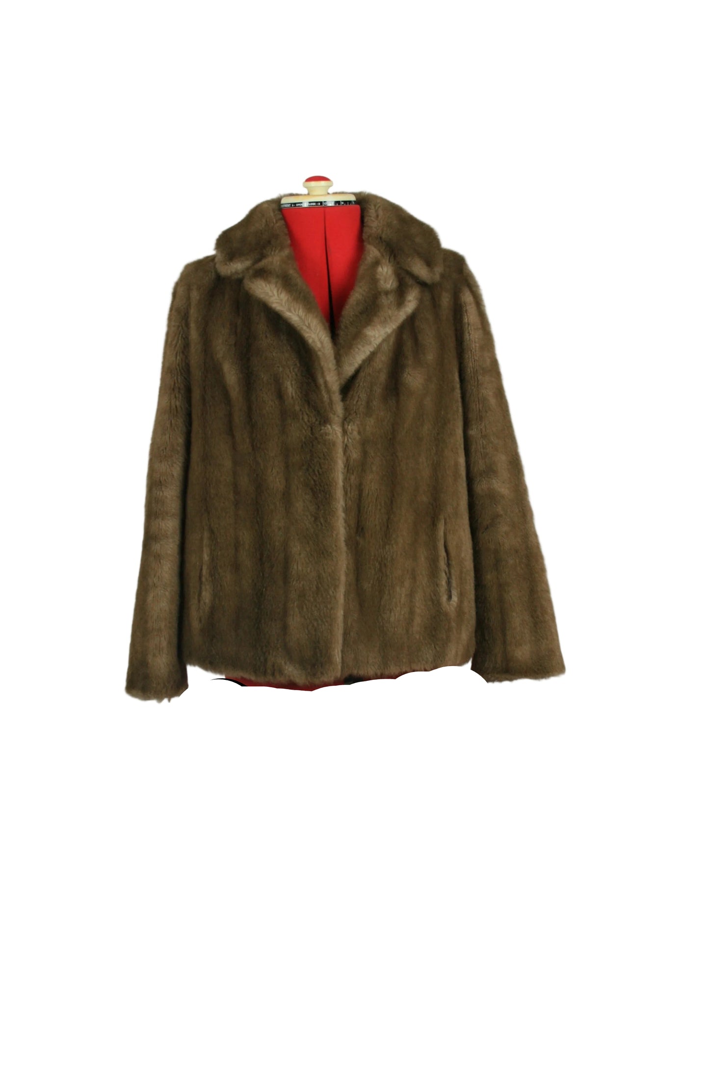 Astraka Faux Fur Jacket, Made in England