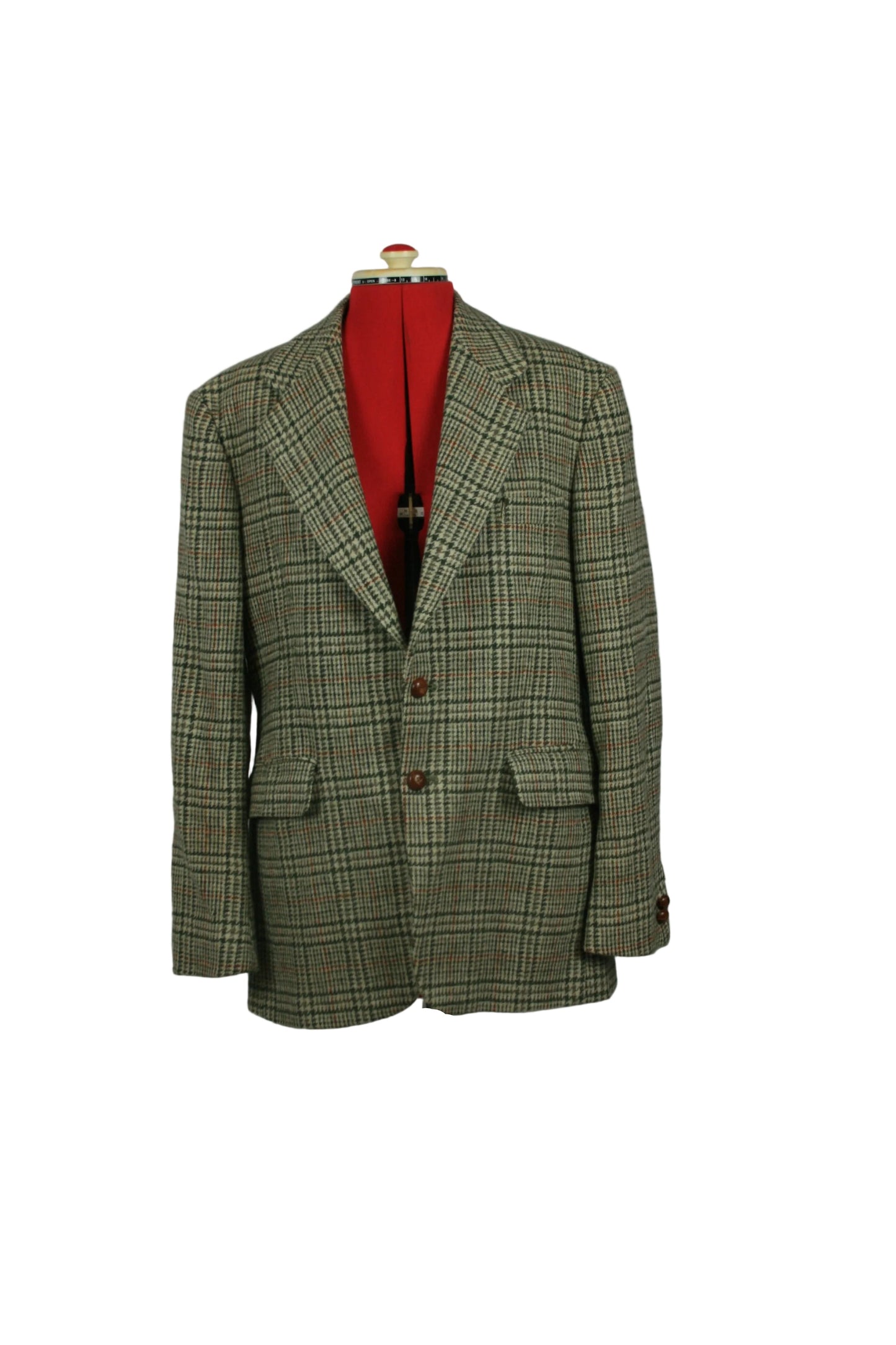 Vintage inspired Tweed Blazer – 1960s British Check