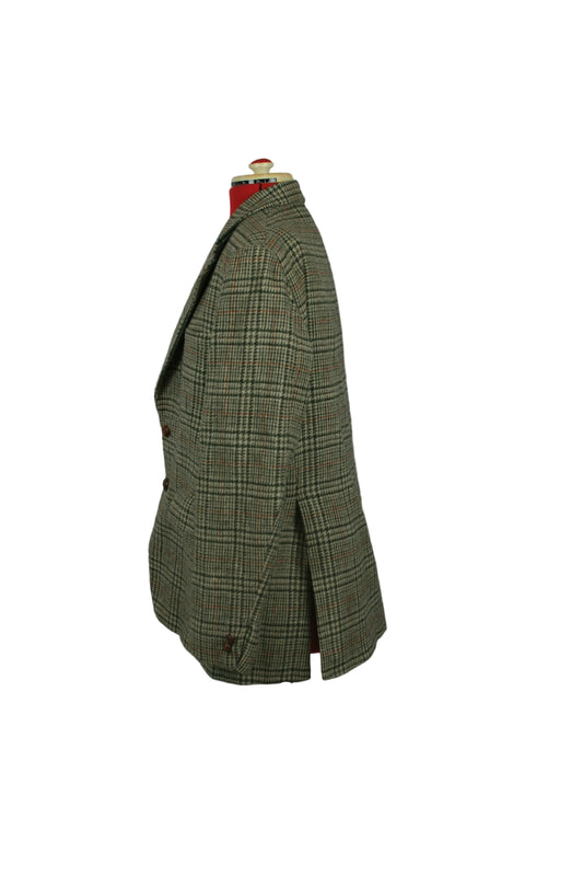 Vintage inspired Tweed Blazer – 1960s British Check