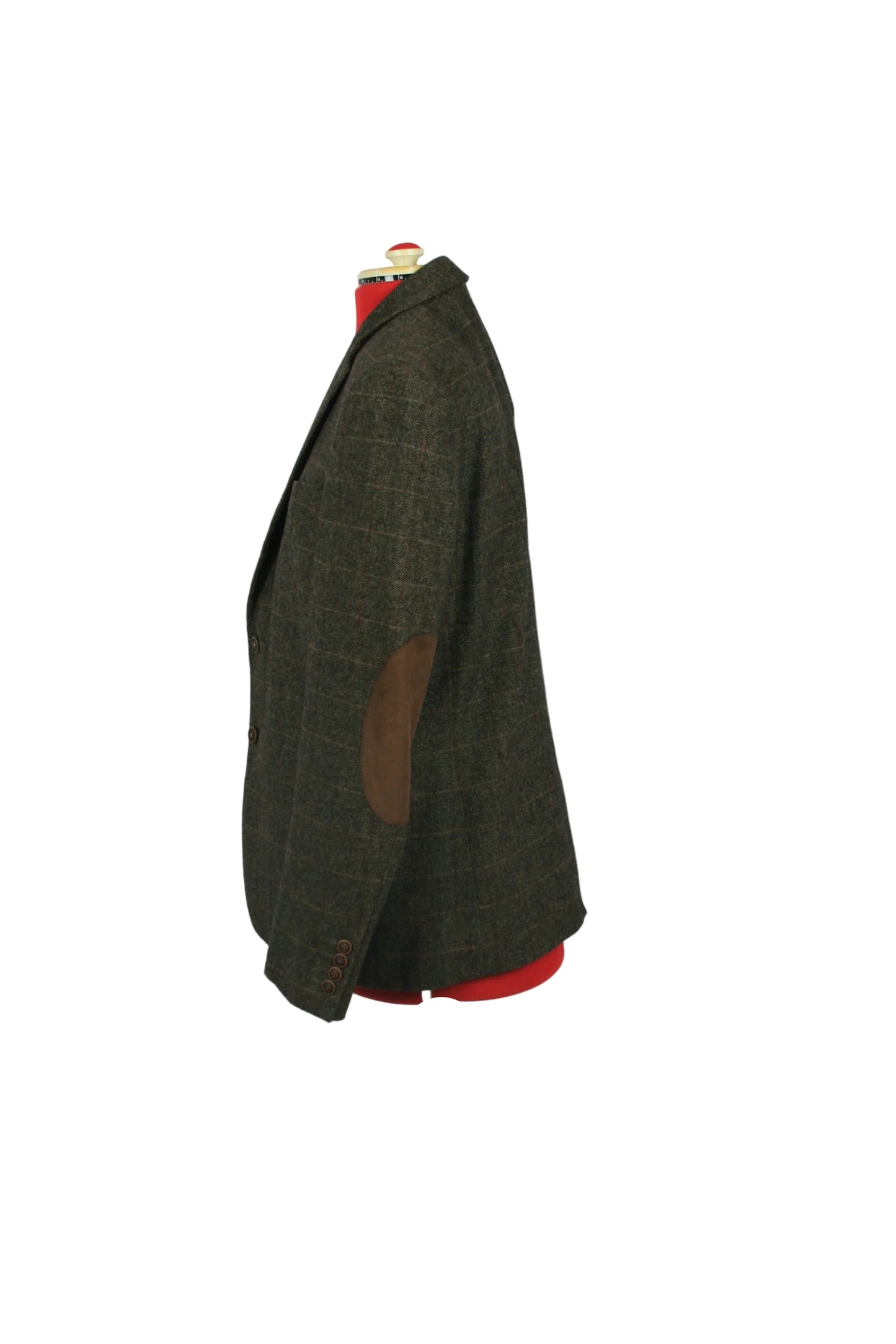Vintage inspired Tweed Blazer with Elbow Patches – 1960s British Style